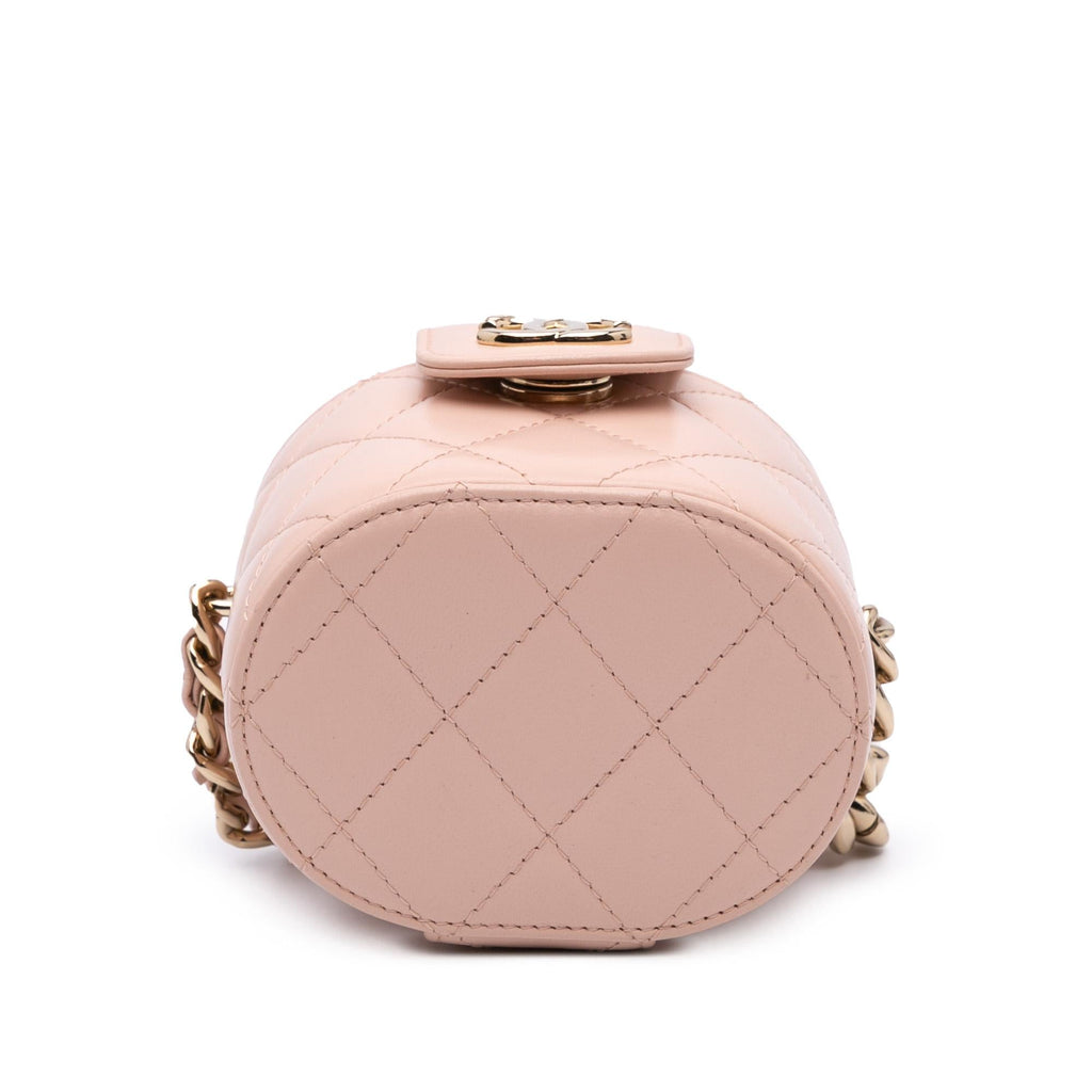 Chanel Mini Lambskin Elegant Chain Vanity Case