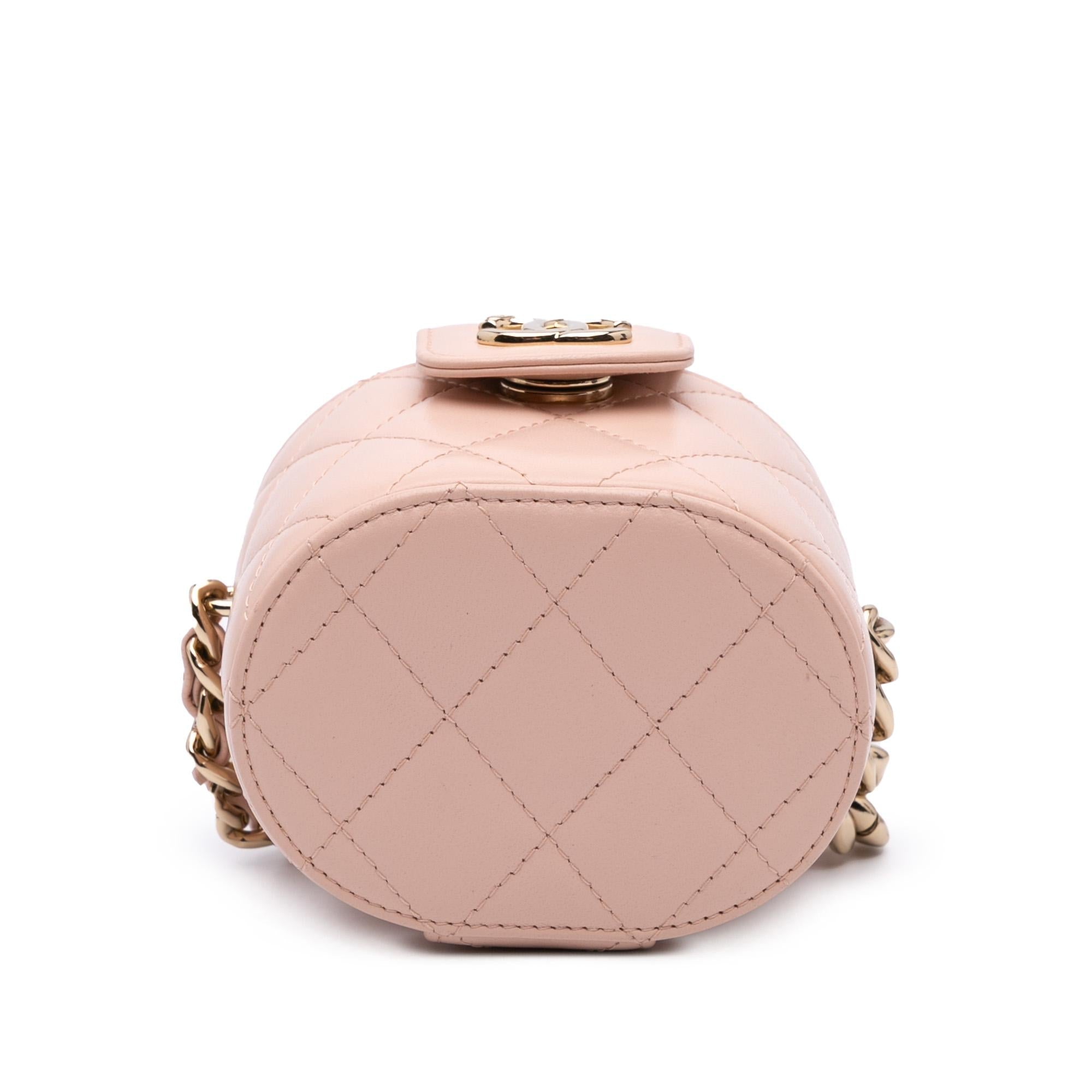 Chanel Mini Lambskin Elegant Chain Vanity Case