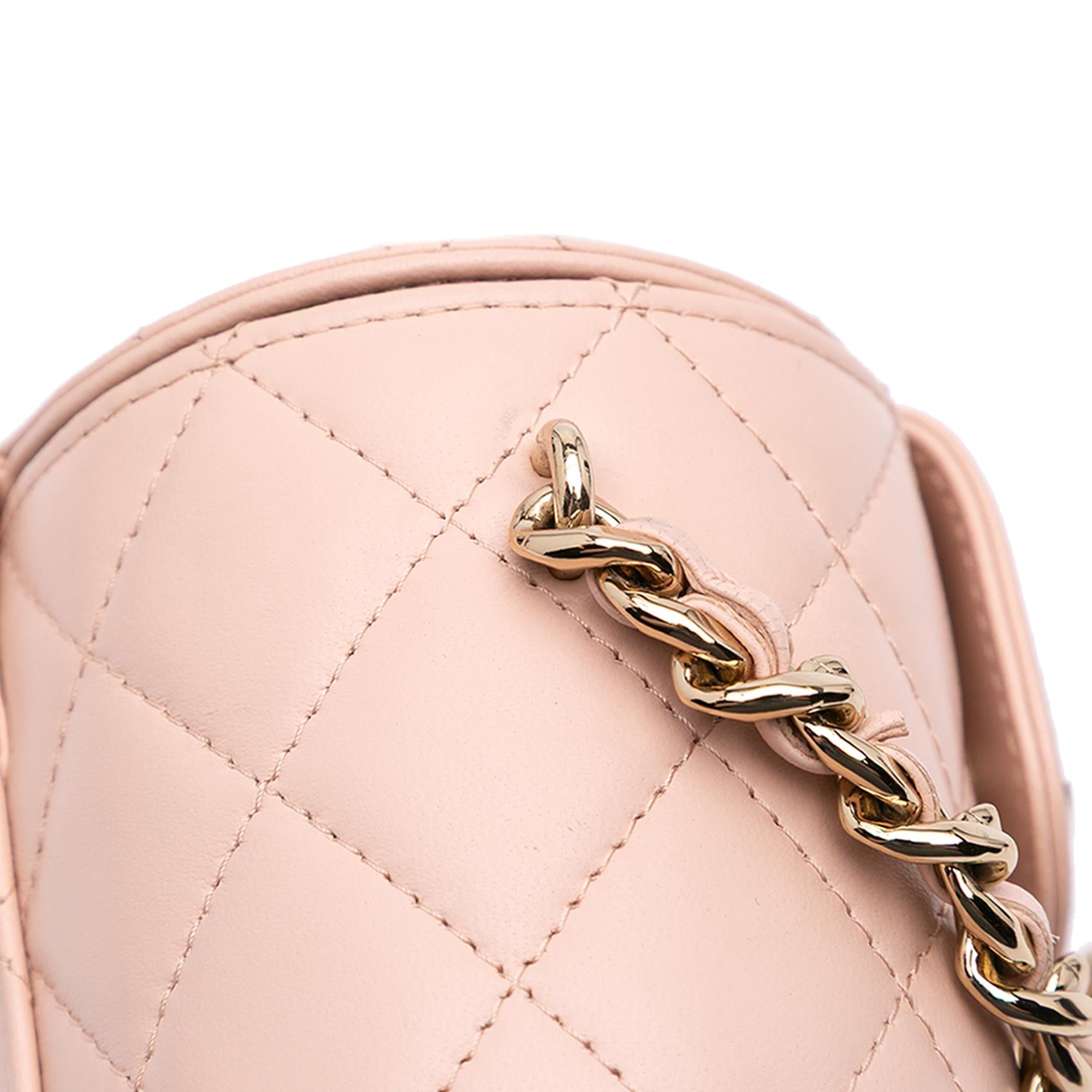 Chanel Mini Lambskin Elegant Chain Vanity Case