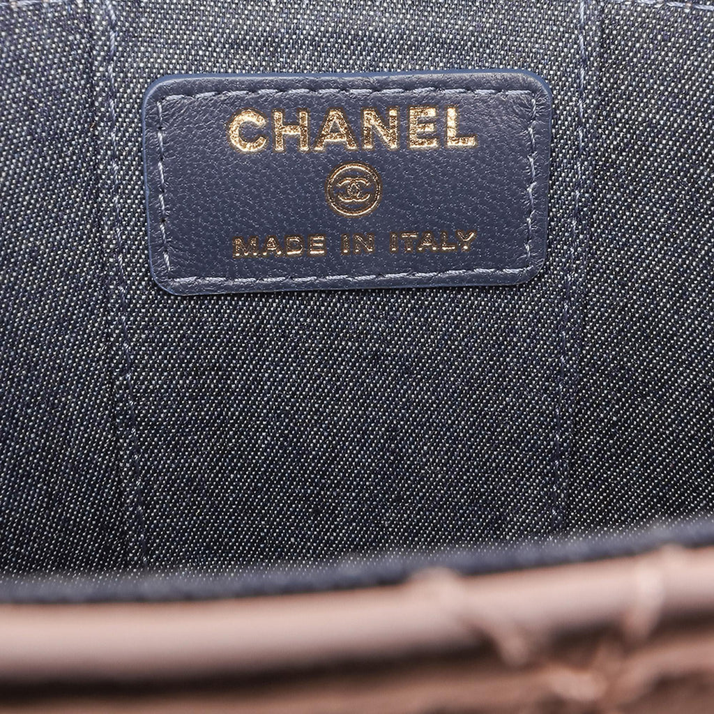 Chanel Mini Lambskin Elegant Chain Vanity Case