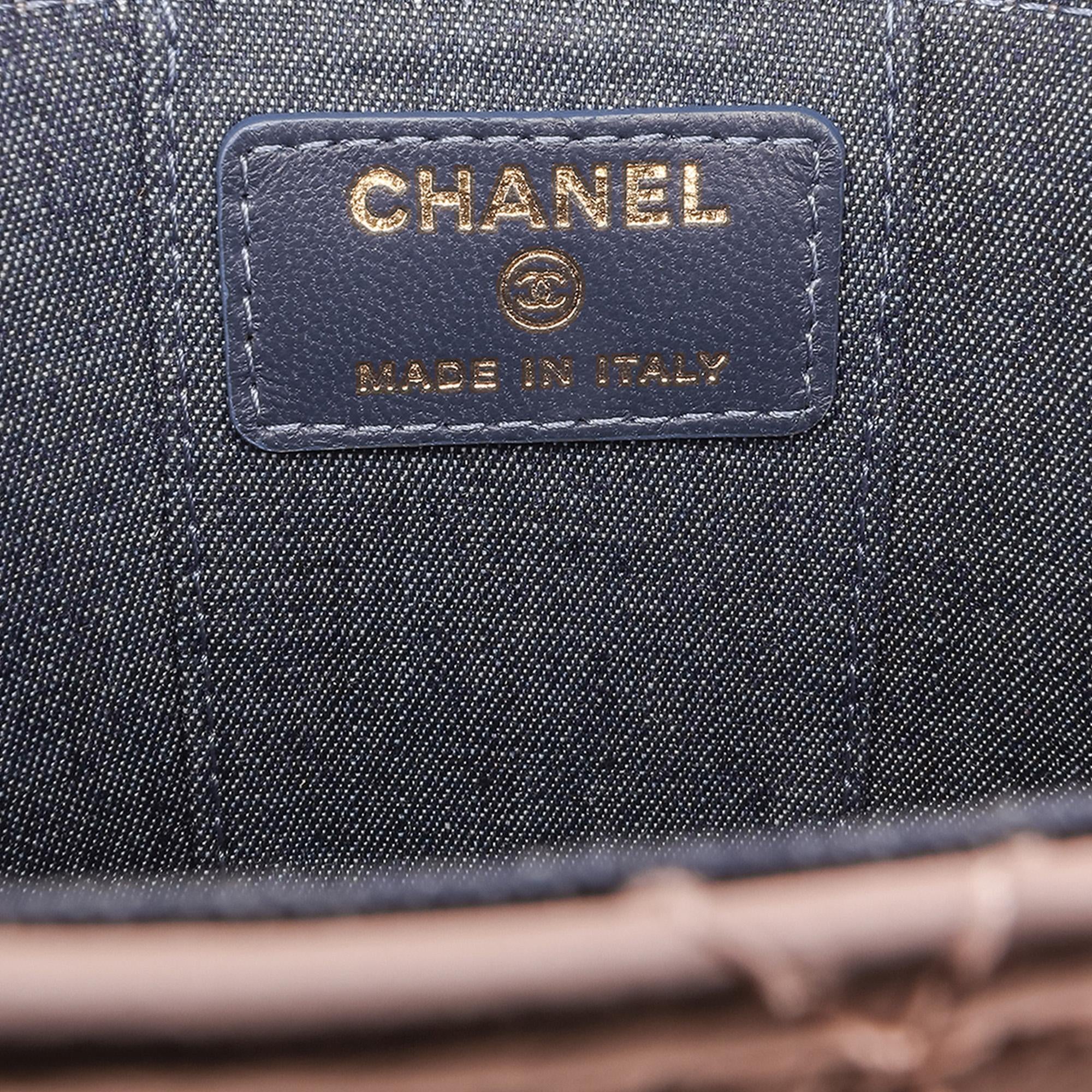 Chanel Mini Lambskin Elegant Chain Vanity Case
