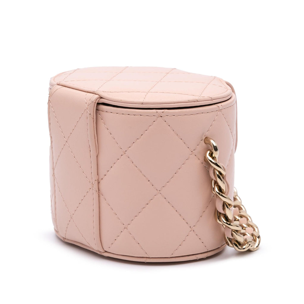 Chanel Mini Lambskin Elegant Chain Vanity Case