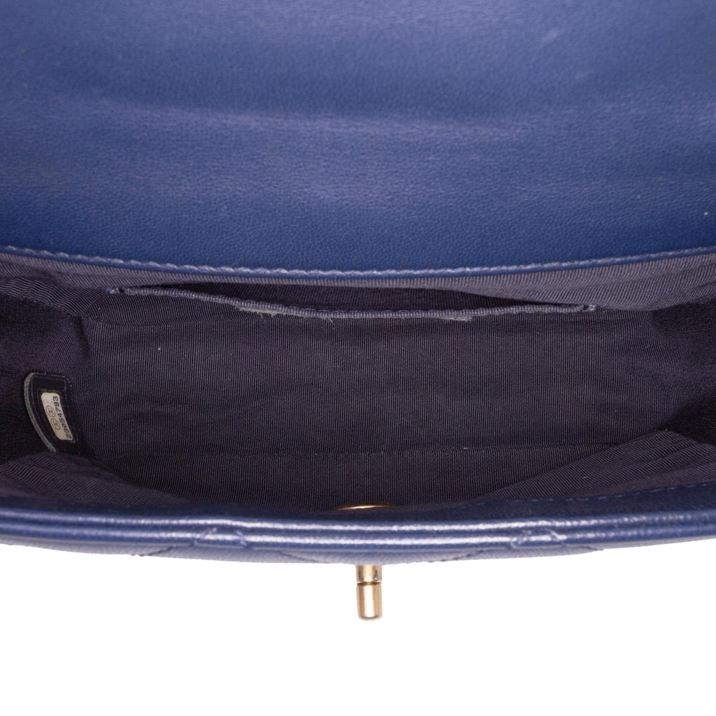 Chanel Mini Lambskin In The Loop Flap