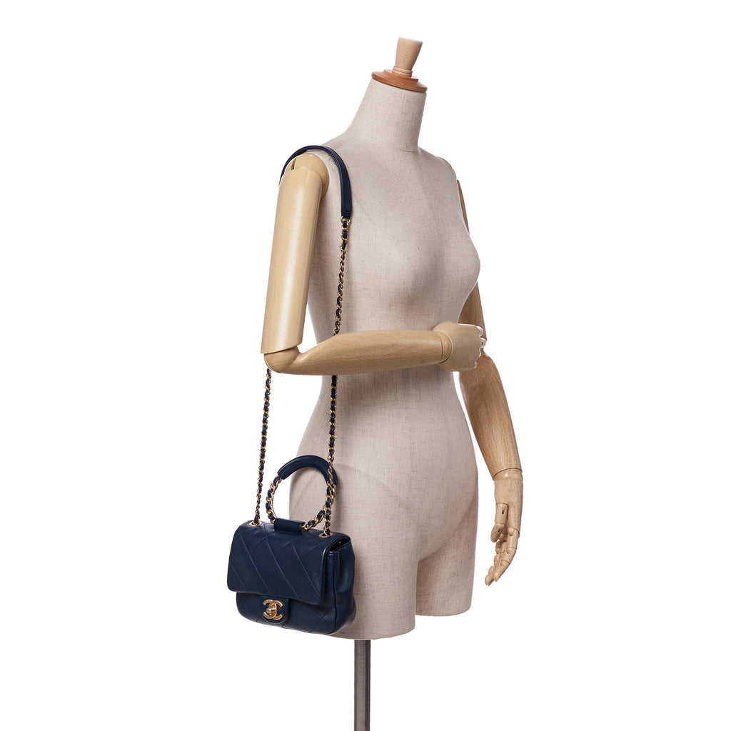 Chanel Mini Lambskin In The Loop Flap