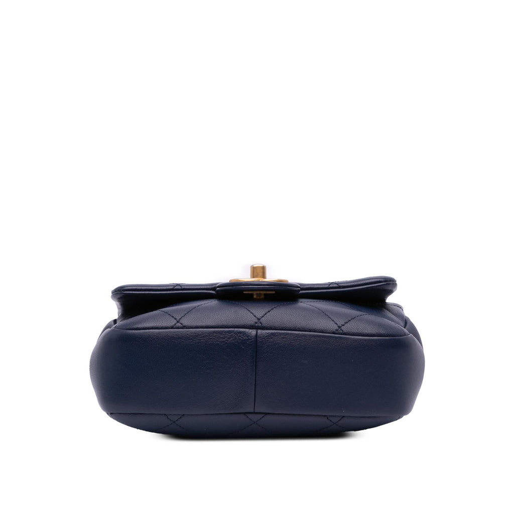 Chanel Mini Lambskin In The Loop Flap