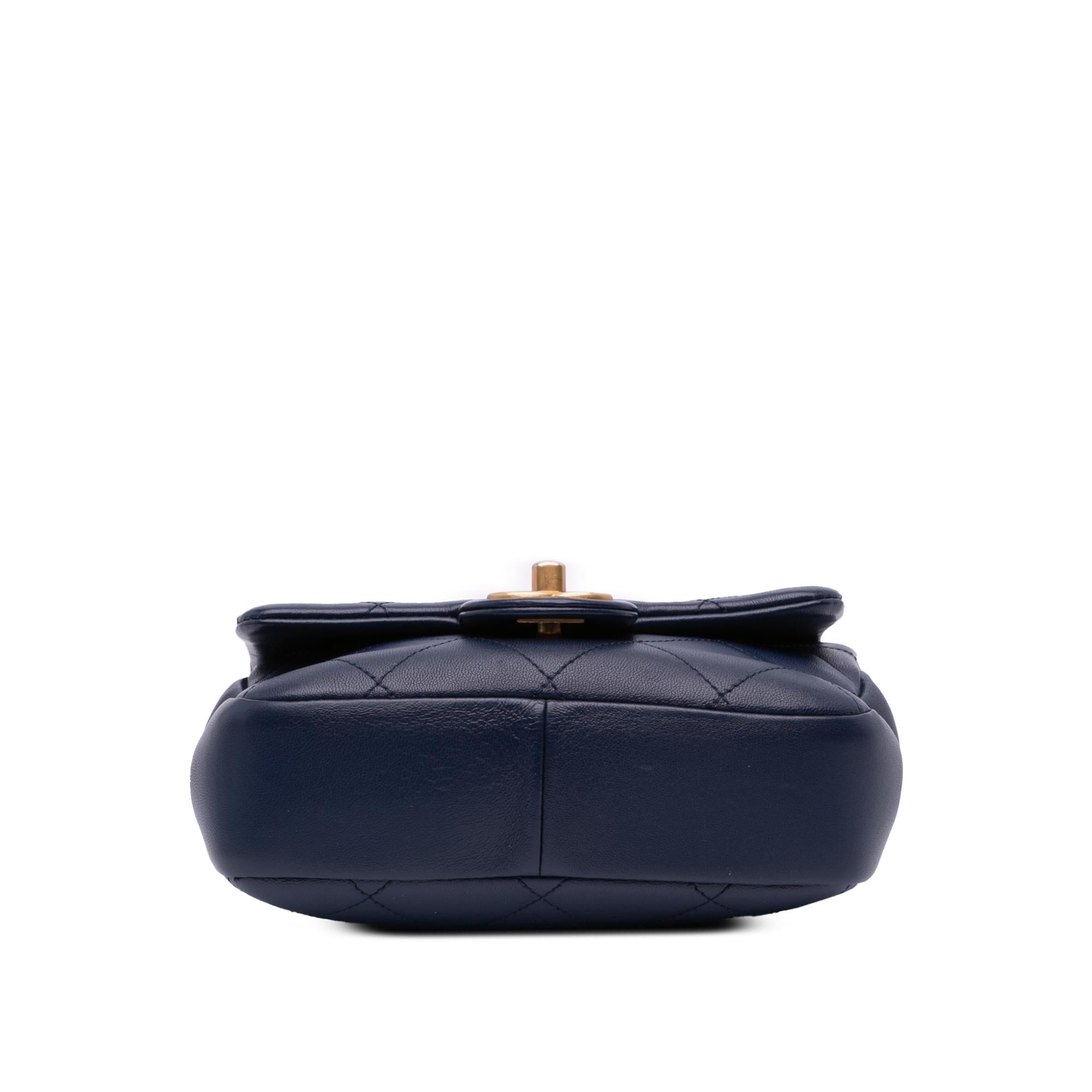 Chanel Mini Lambskin In The Loop Flap