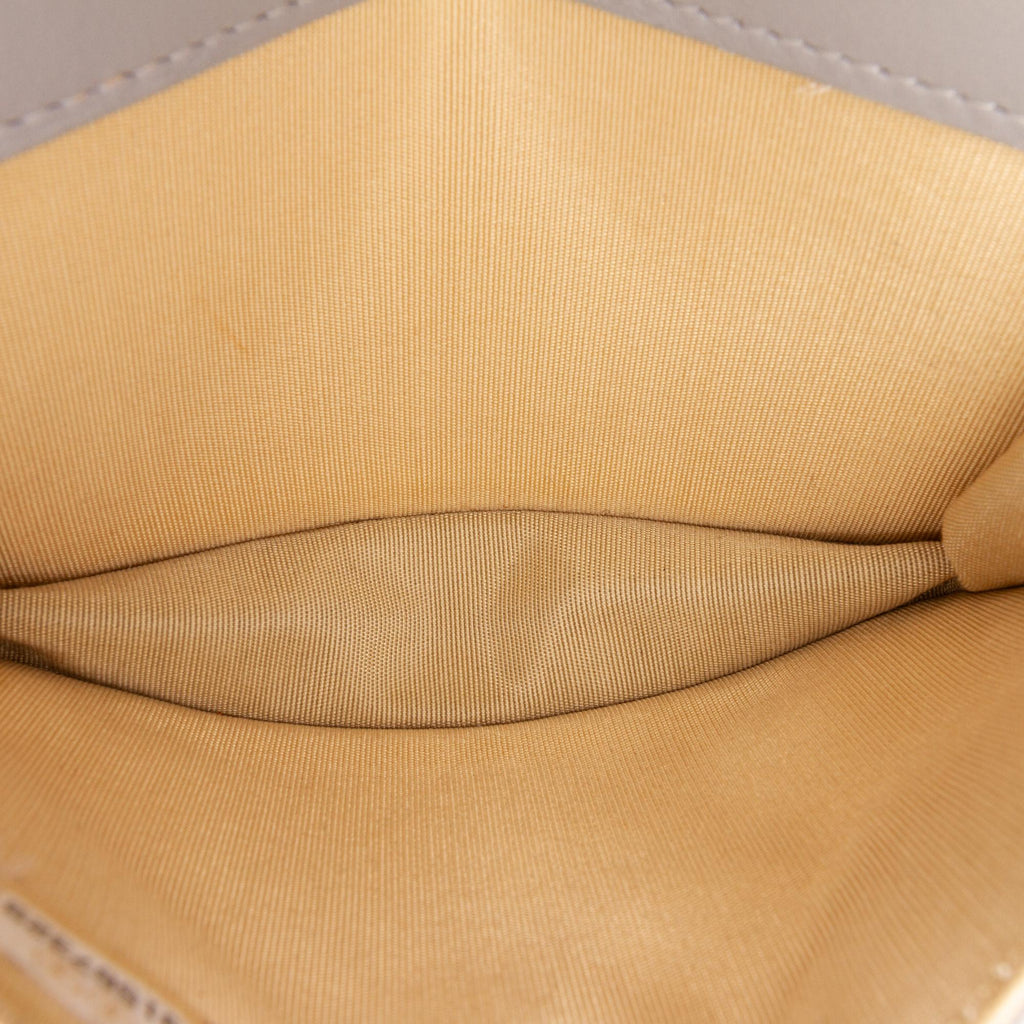 Chanel Mini Lambskin Pearl Crush Clutch On Chain
