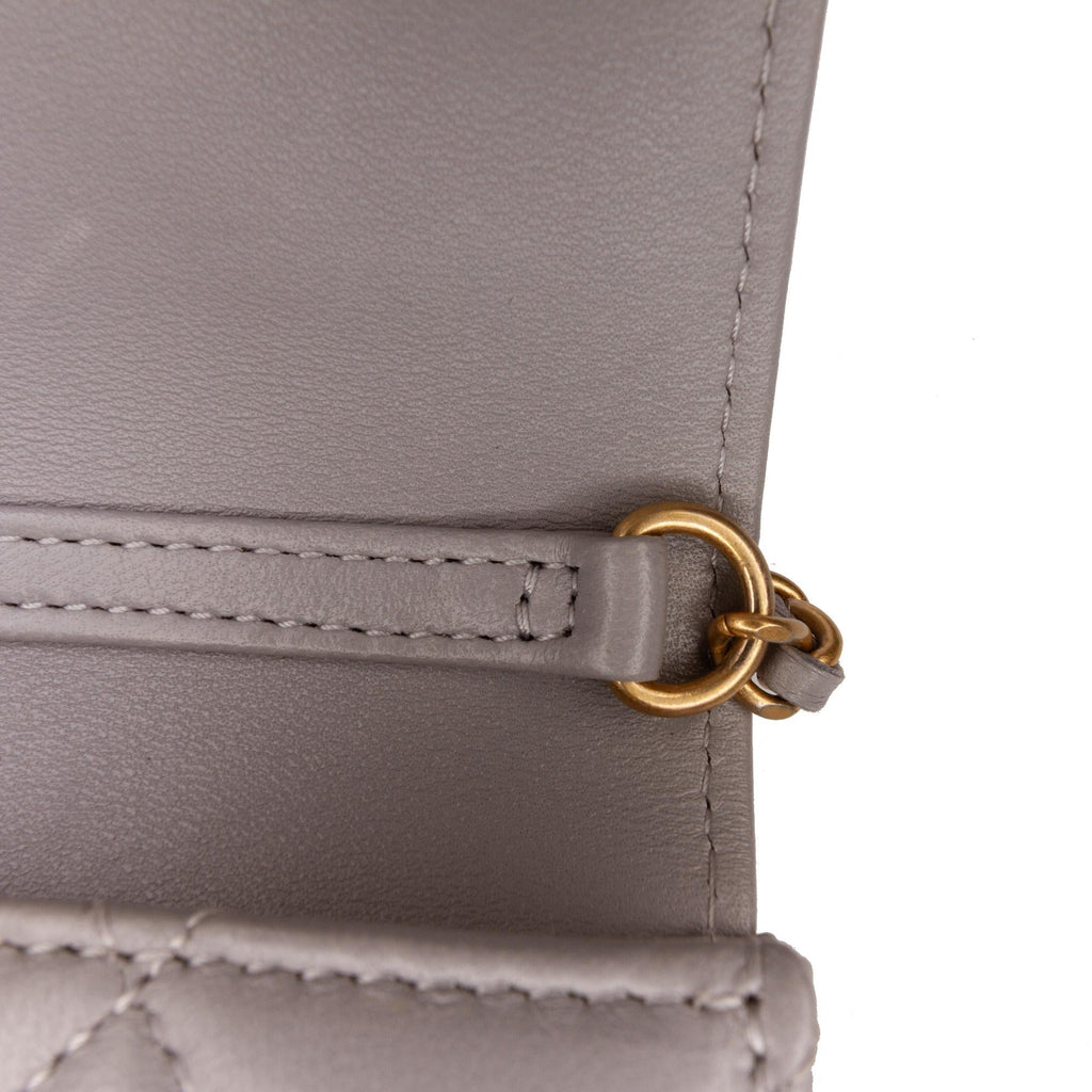 Chanel Mini Lambskin Pearl Crush Clutch On Chain