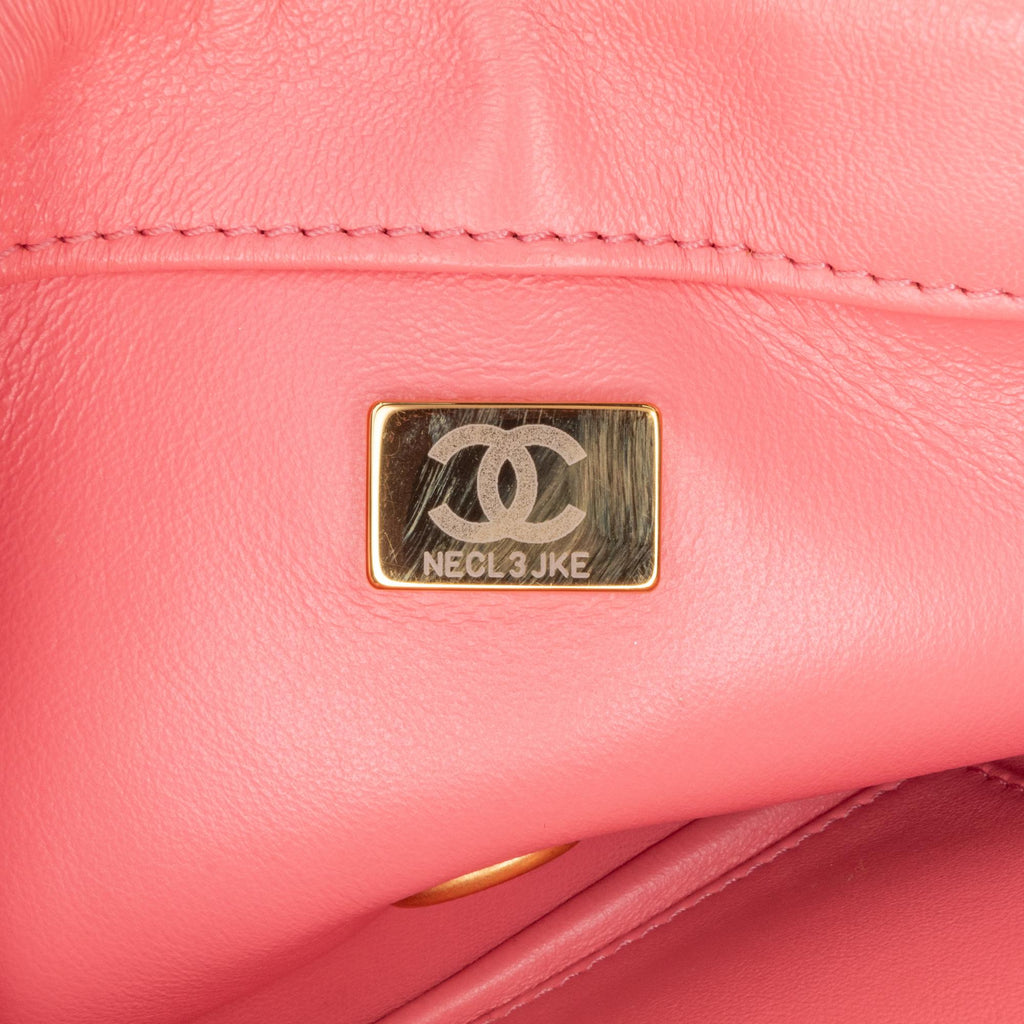 Chanel Mini Lambskin Pending CC Flap