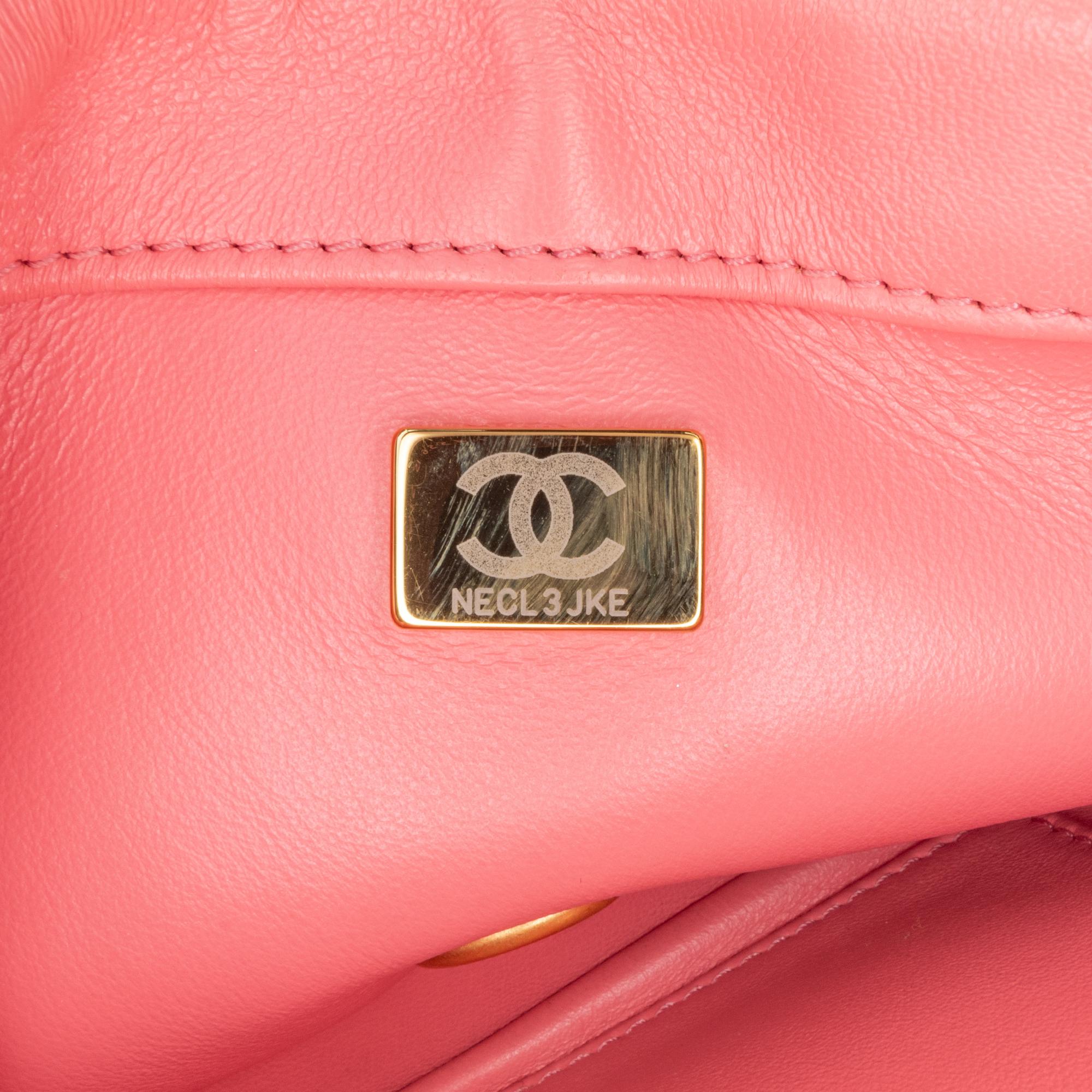 Chanel Mini Lambskin Pending CC Flap