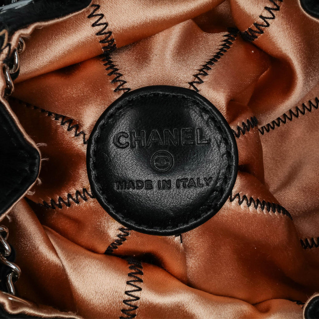 Chanel Mini Lambskin and Satin Reversible Sac Cordon
