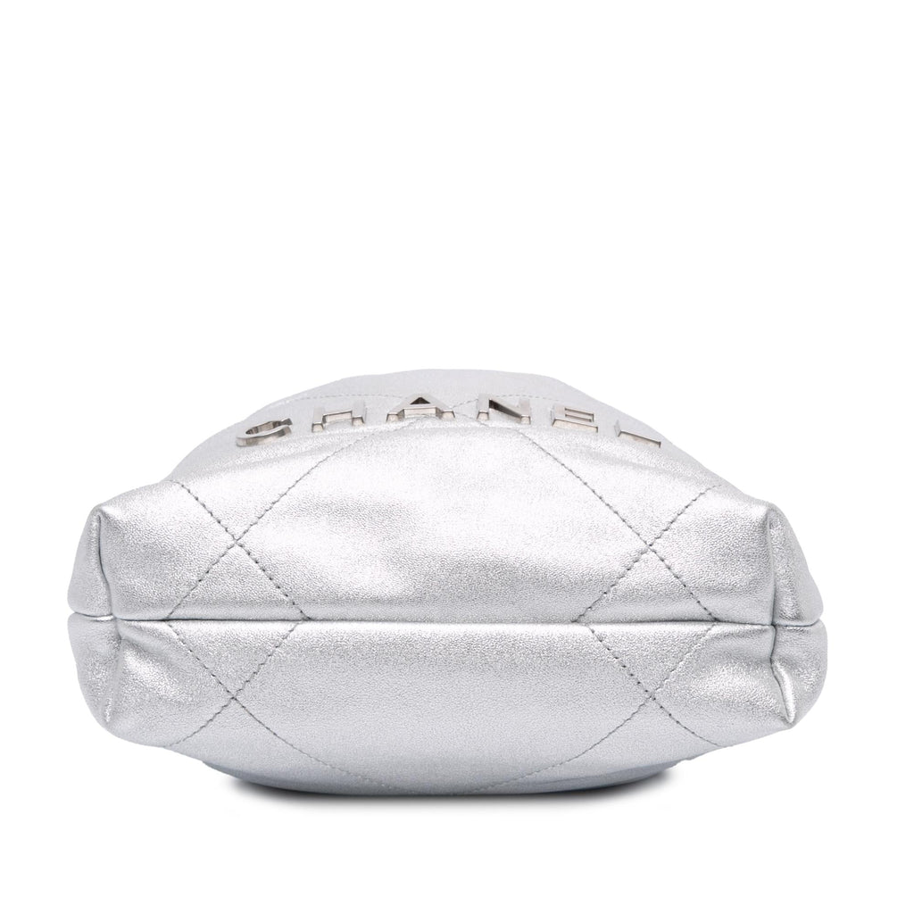 Chanel Mini Metallic Calfskin 22 Satchel