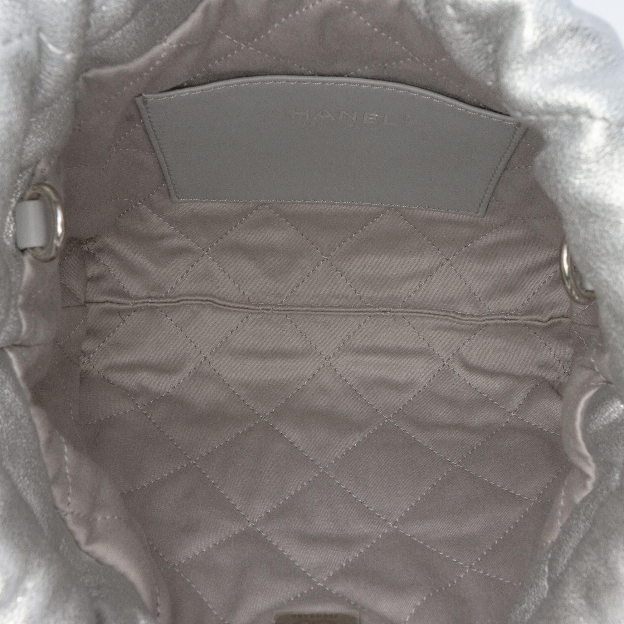 Chanel Mini Metallic Calfskin 22 Satchel