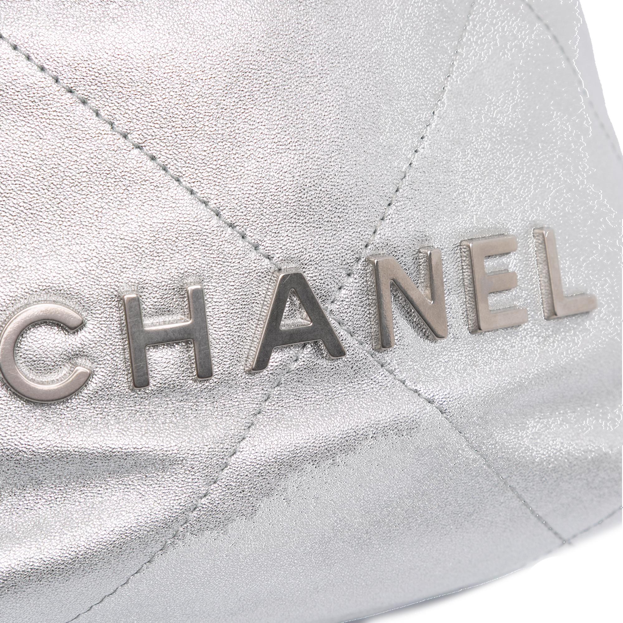 Chanel Mini Metallic Calfskin 22 Satchel