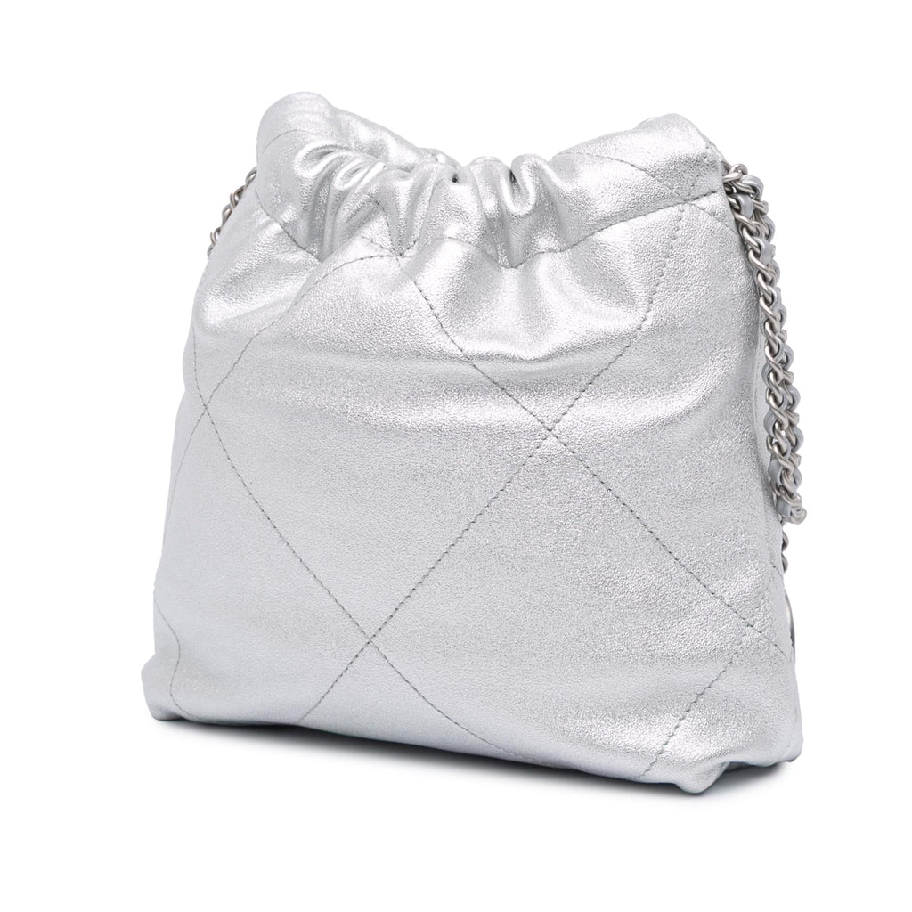 Chanel Mini Metallic Calfskin 22 Satchel