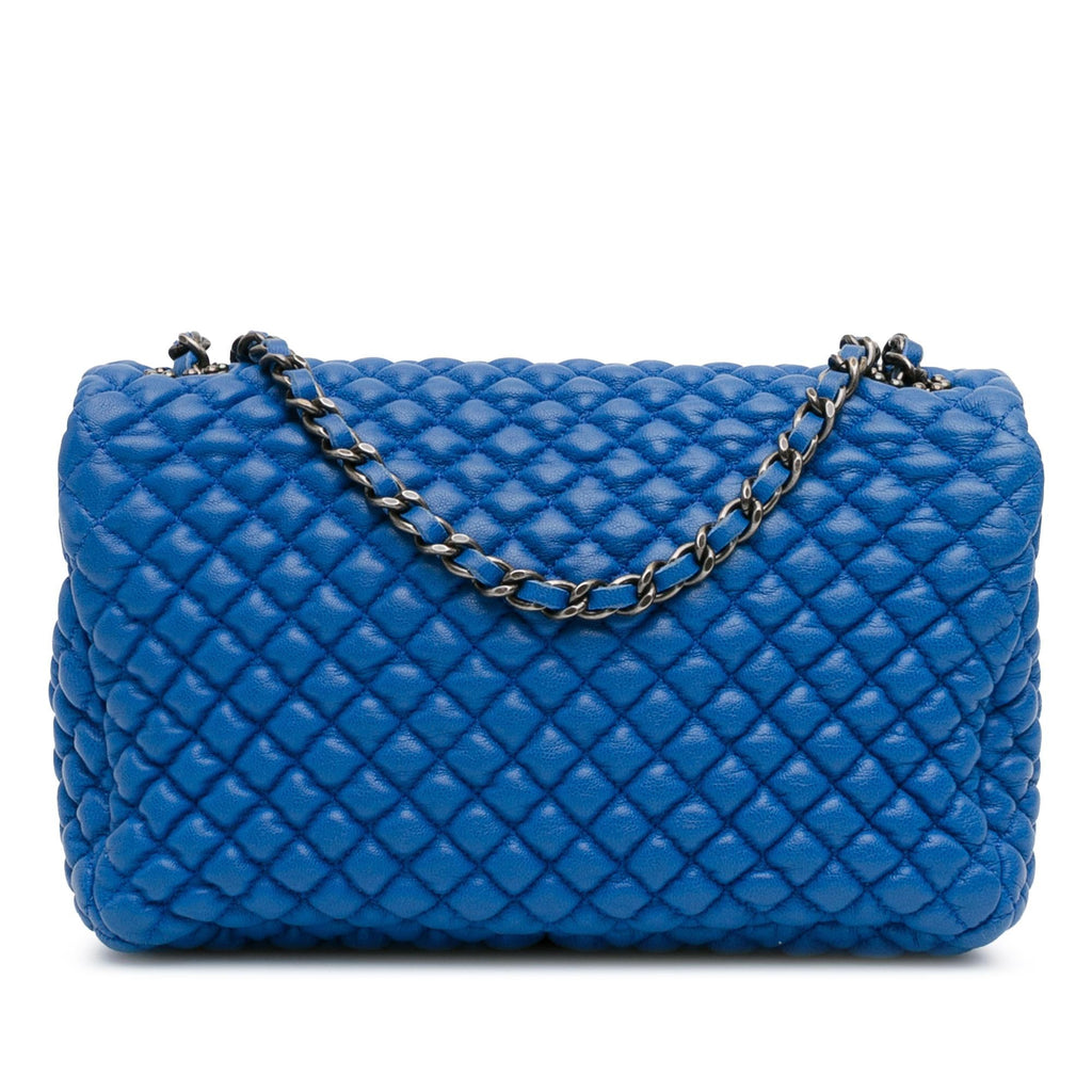 Chanel Mini Microquilted Lambskin Studded CC Flap (SHG-79zs0k)