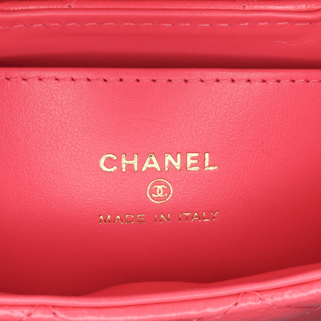 Chanel Mini Nano Aged Calfskin Kelly Shopper Bag