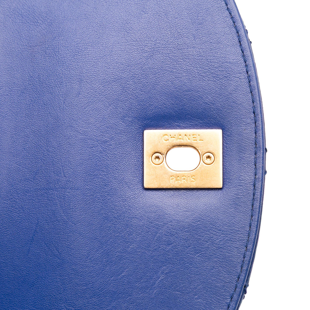 Chanel Mini Quilted Aged Calfskin and Caviar Chain Handle Flap