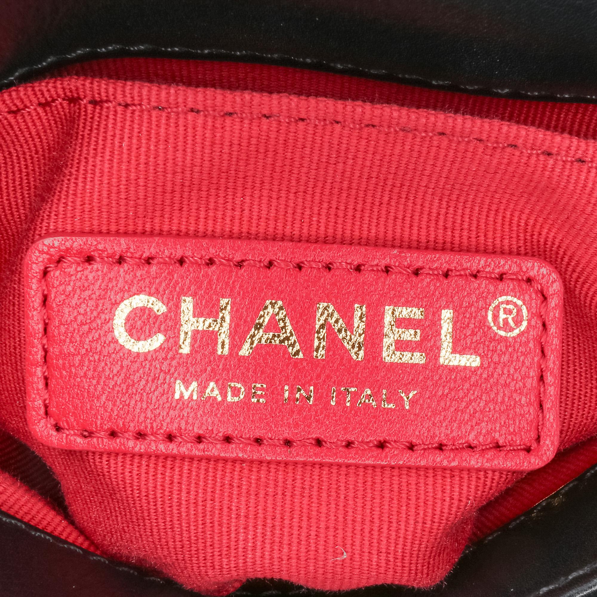 Chanel Mini Quilted Calfskin Framing Chain Flap