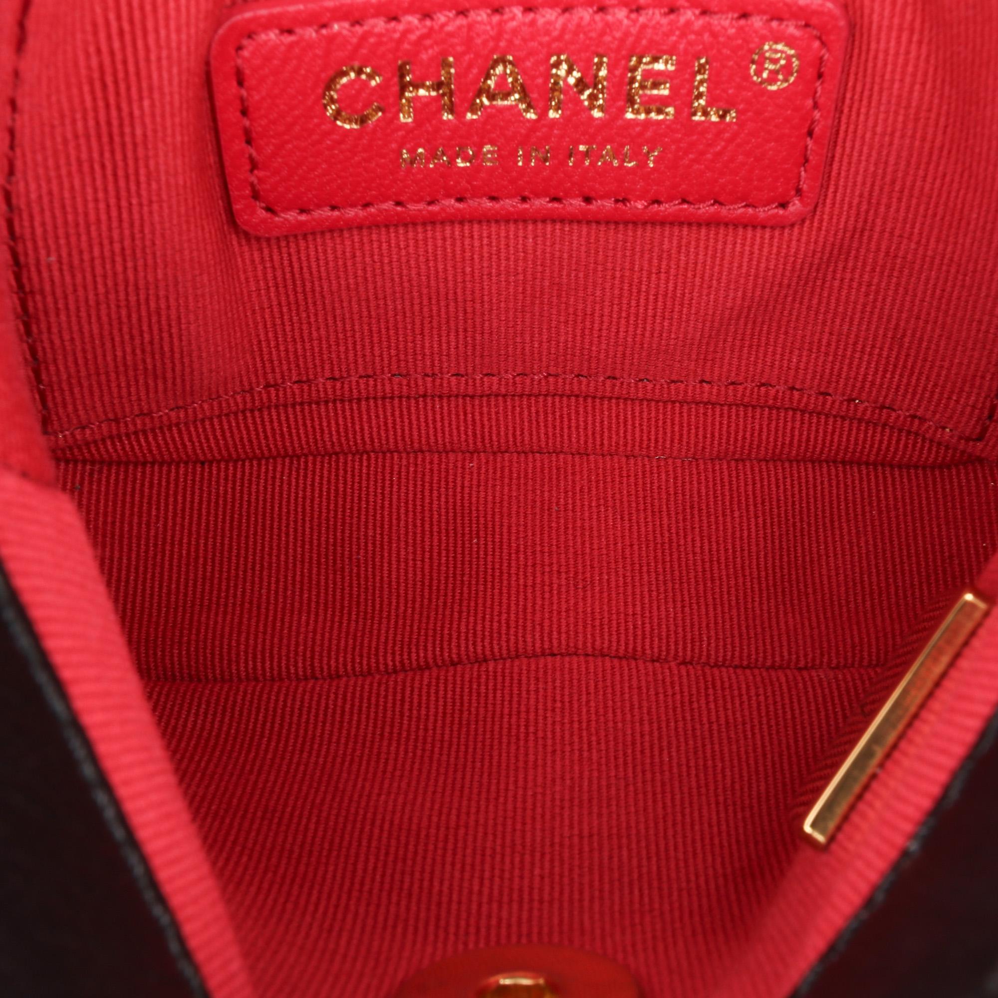 Chanel Mini Quilted Calfskin Framing Chain Flap