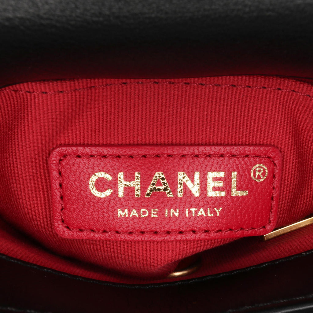 Chanel Mini Quilted Calfskin Framing Chain Flap
