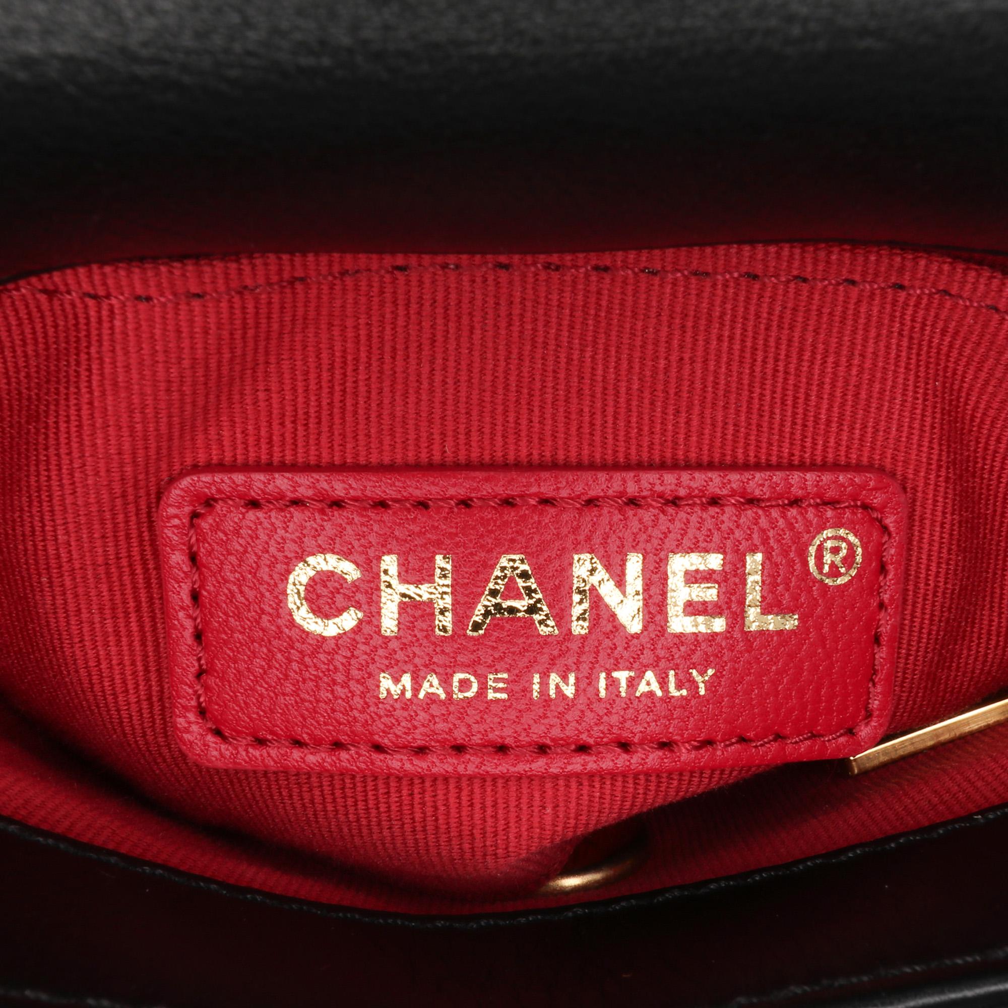 Chanel Mini Quilted Calfskin Framing Chain Flap