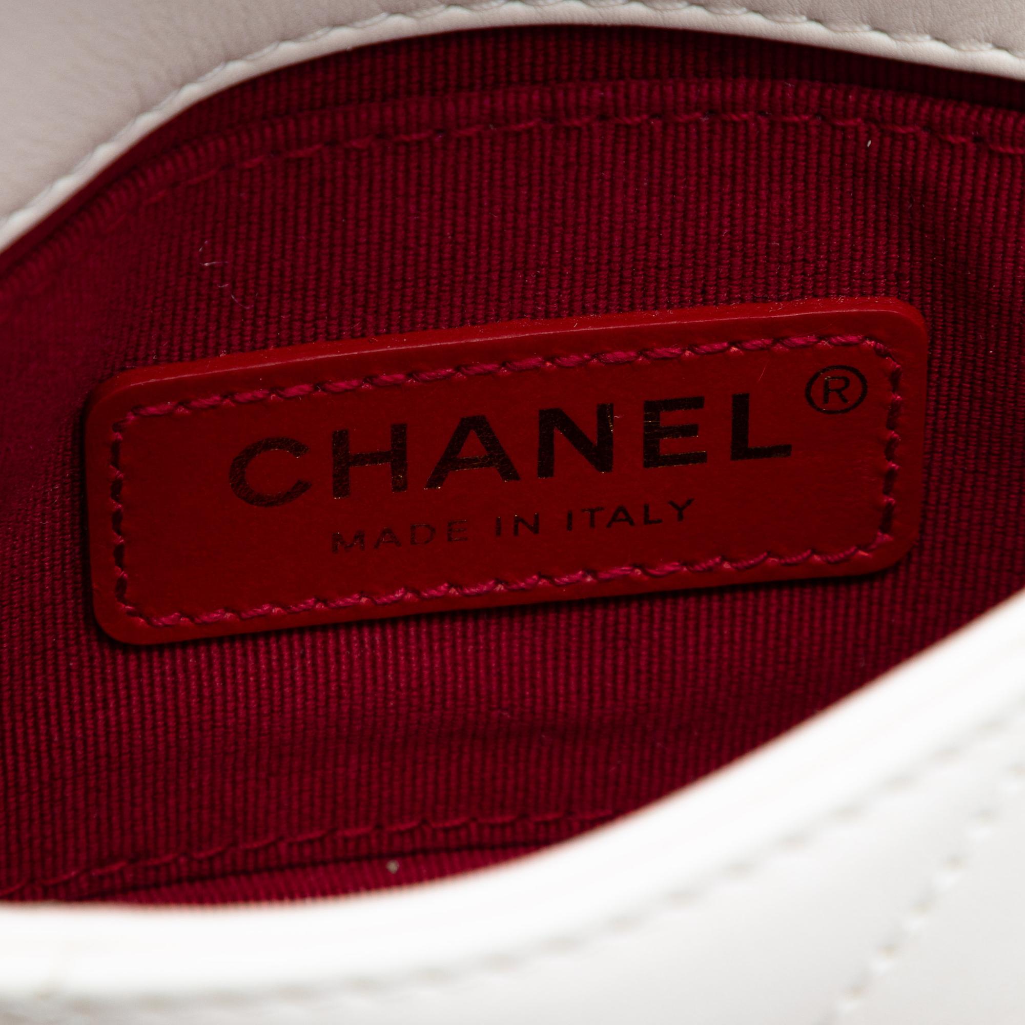 Chanel Mini Quilted Calfskin Framing Chain Flap