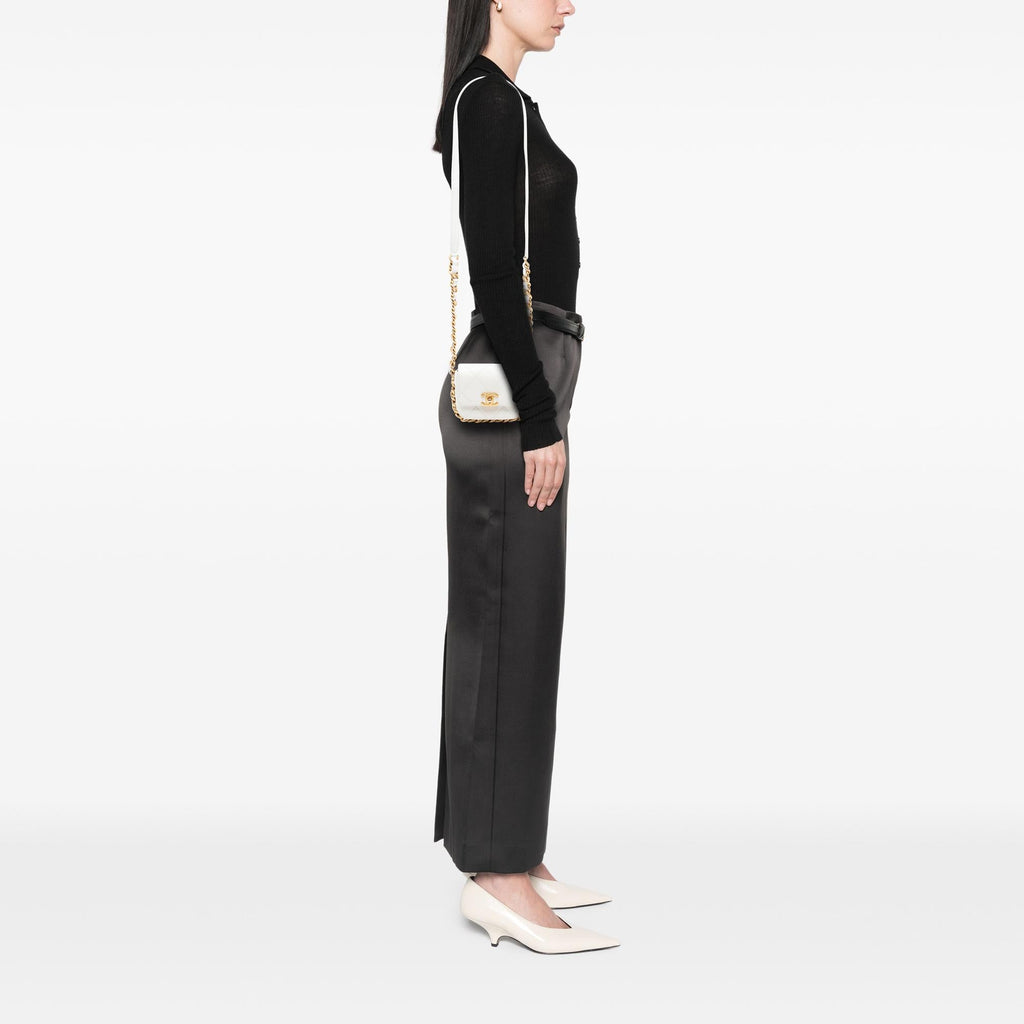 Chanel Mini Quilted Calfskin Framing Chain Flap