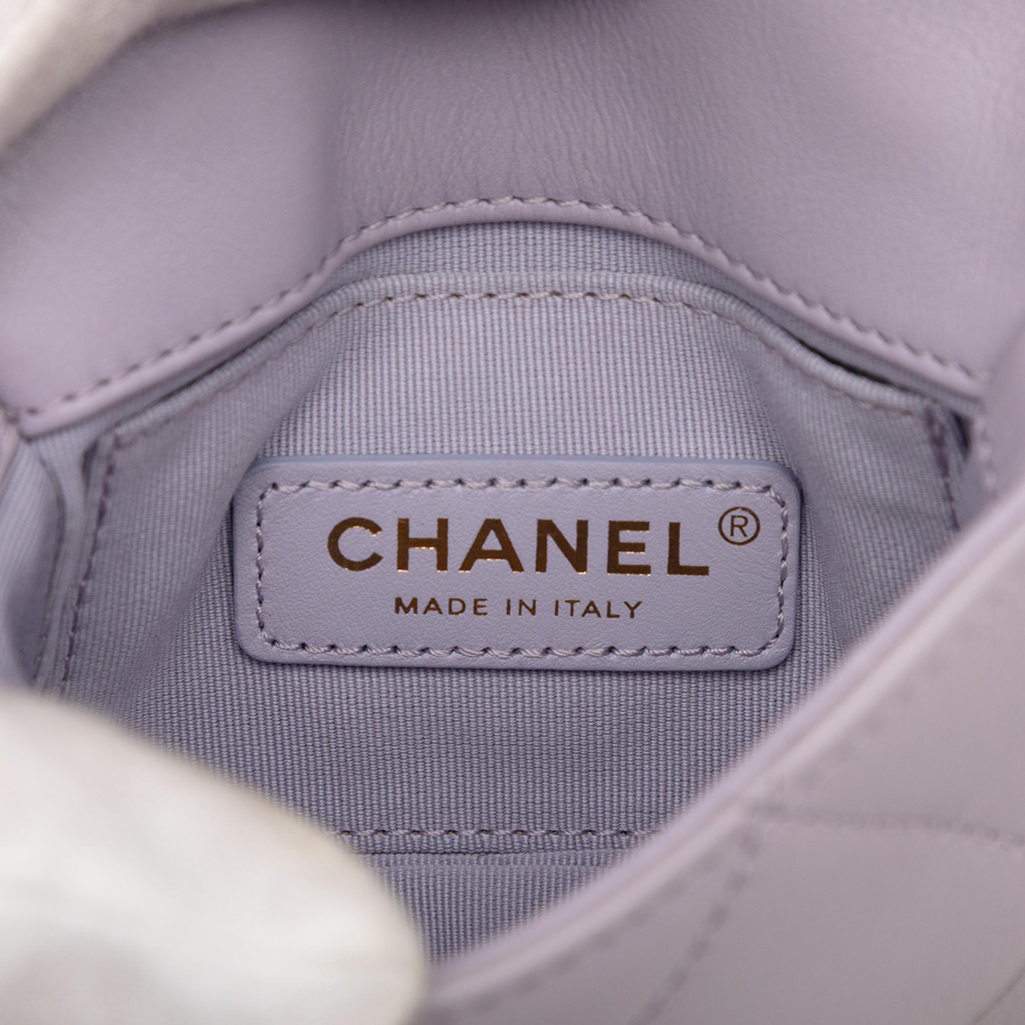 Chanel Mini Quilted Calfskin Framing Chain Flap
