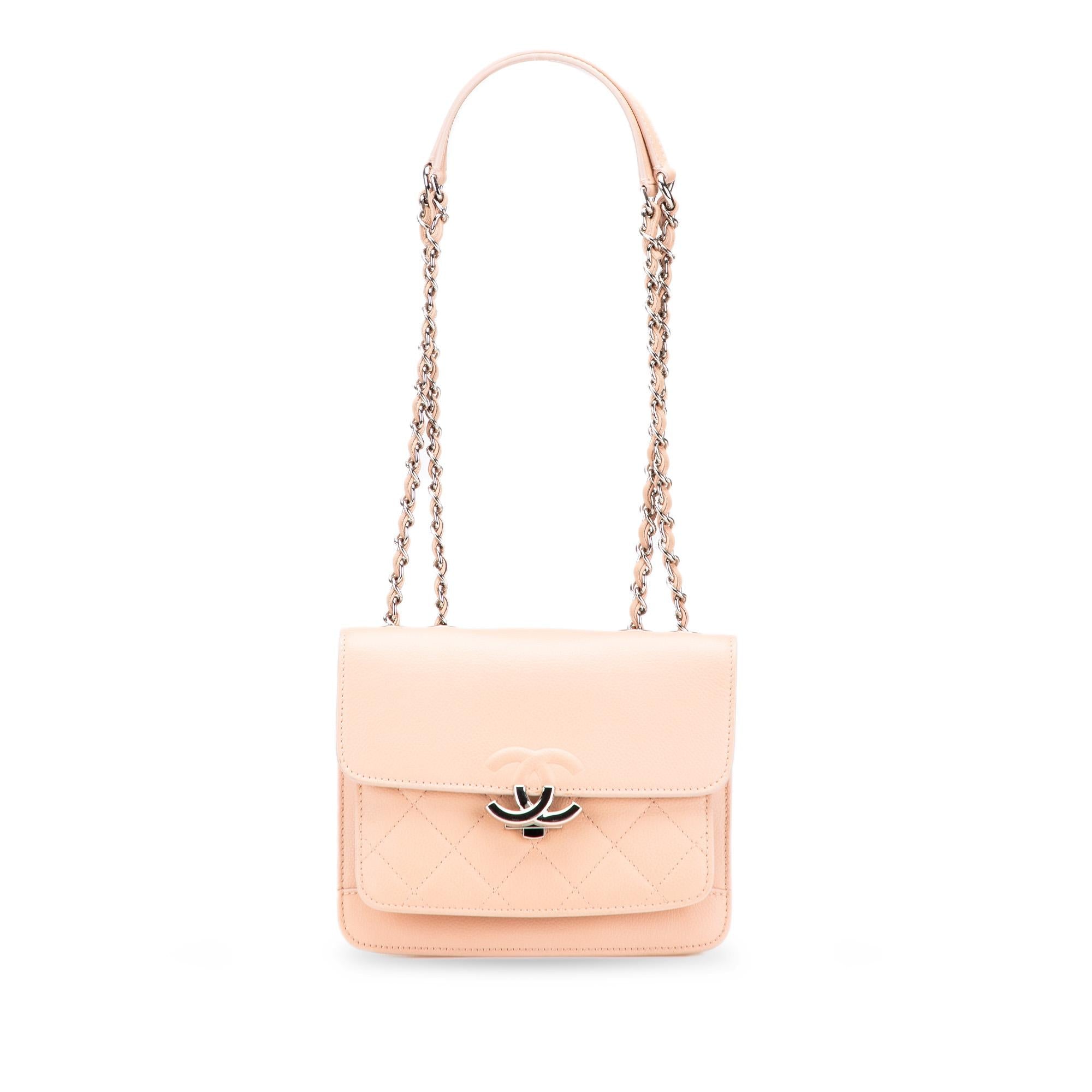 Chanel Mini Quilted Caviar CC Box Flap