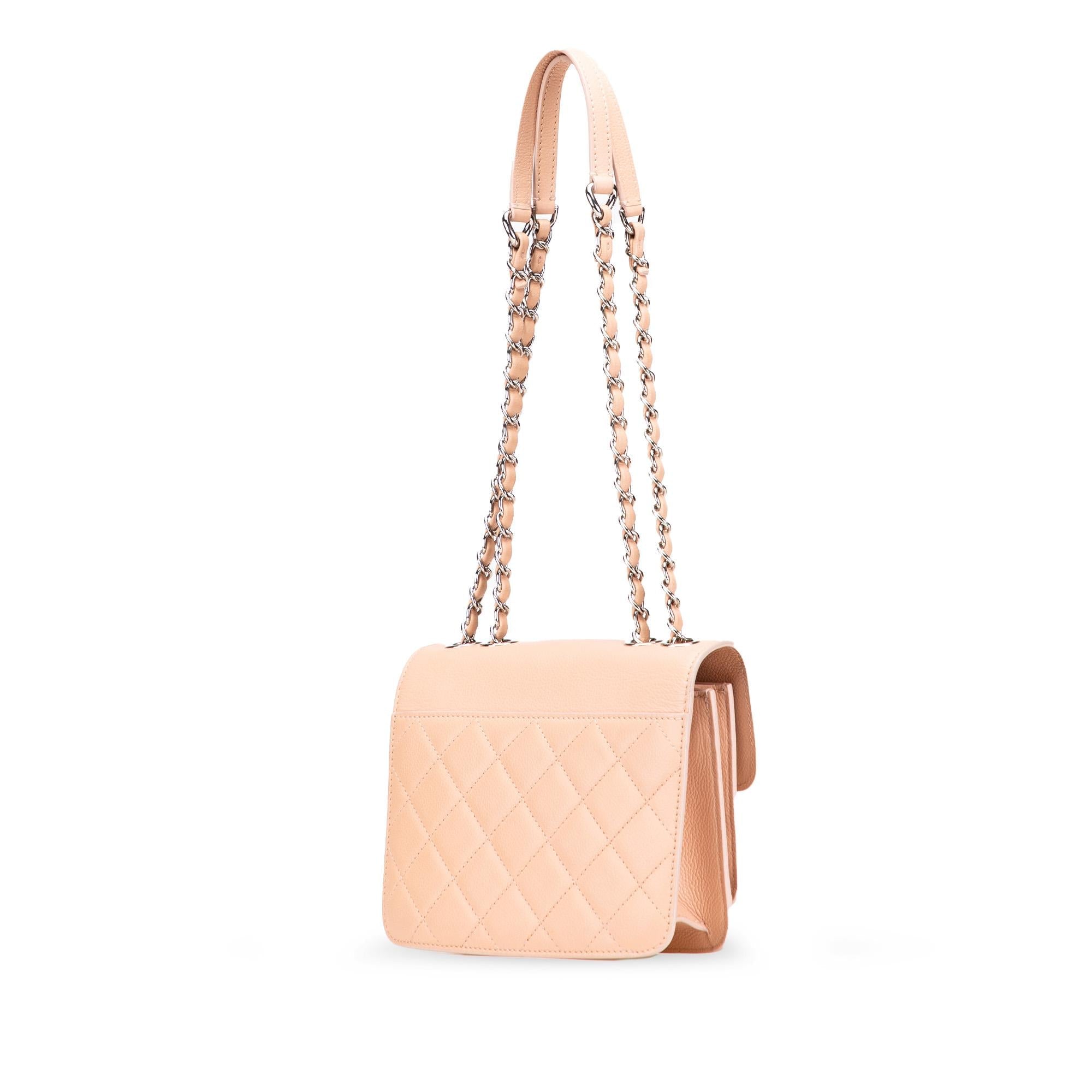 Chanel Mini Quilted Caviar CC Box Flap