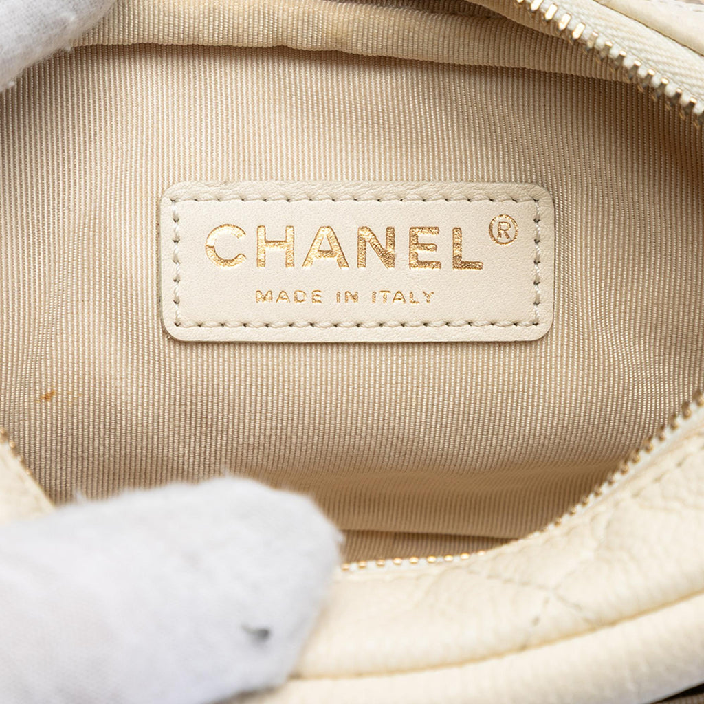 Chanel Mini Quilted Caviar Coco Tassel Camera Case
