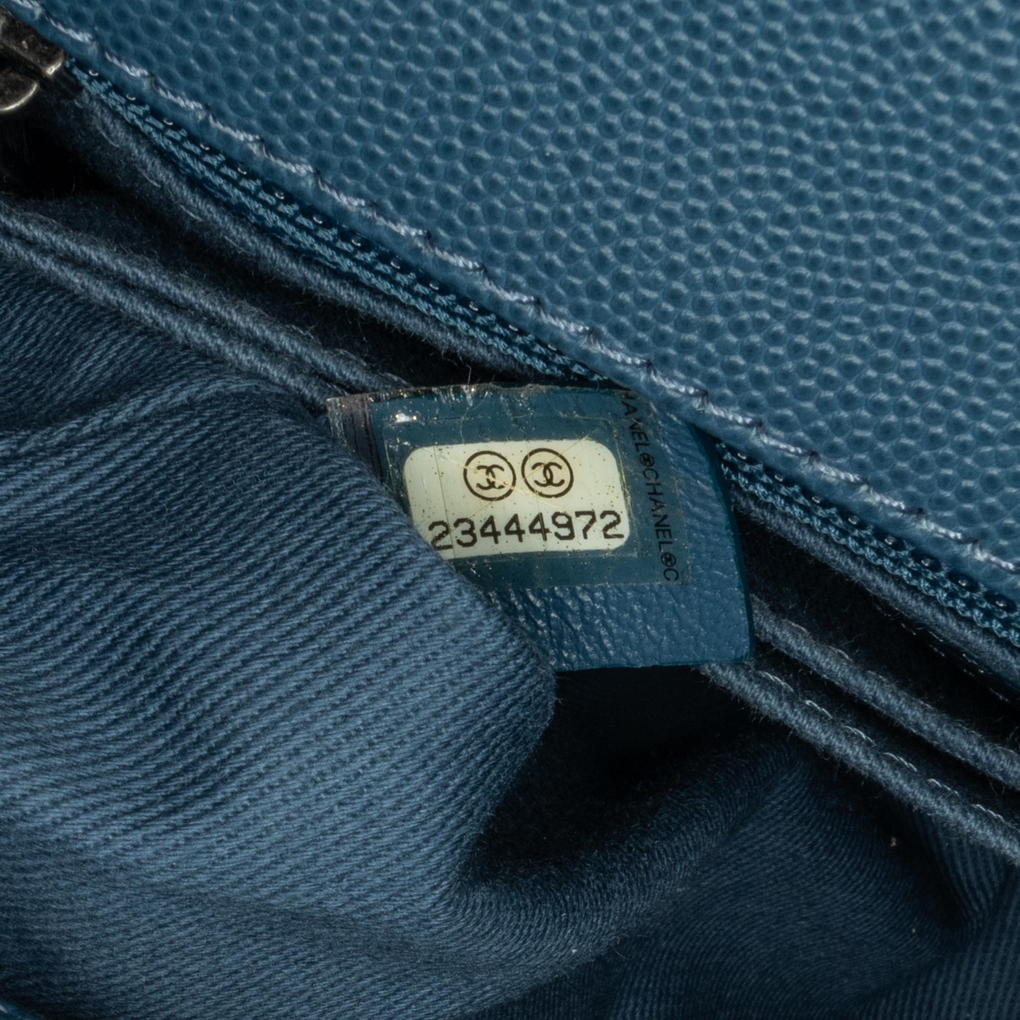 Chanel Mini Quilted Caviar Coco Top Handle Bag (SHG-0p2bzJ)