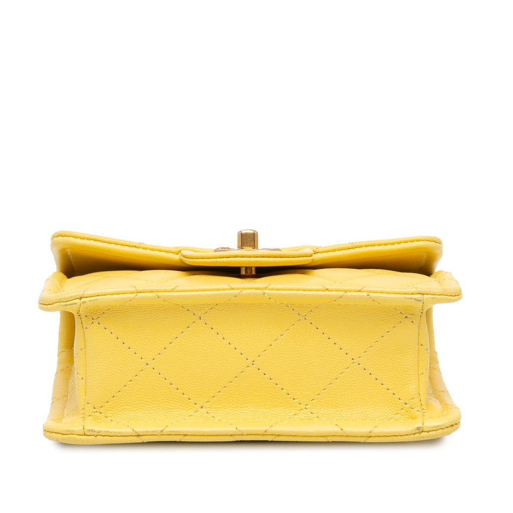 Chanel Mini Quilted Caviar Sweet Classic Flap (SHG-7qkTJa)