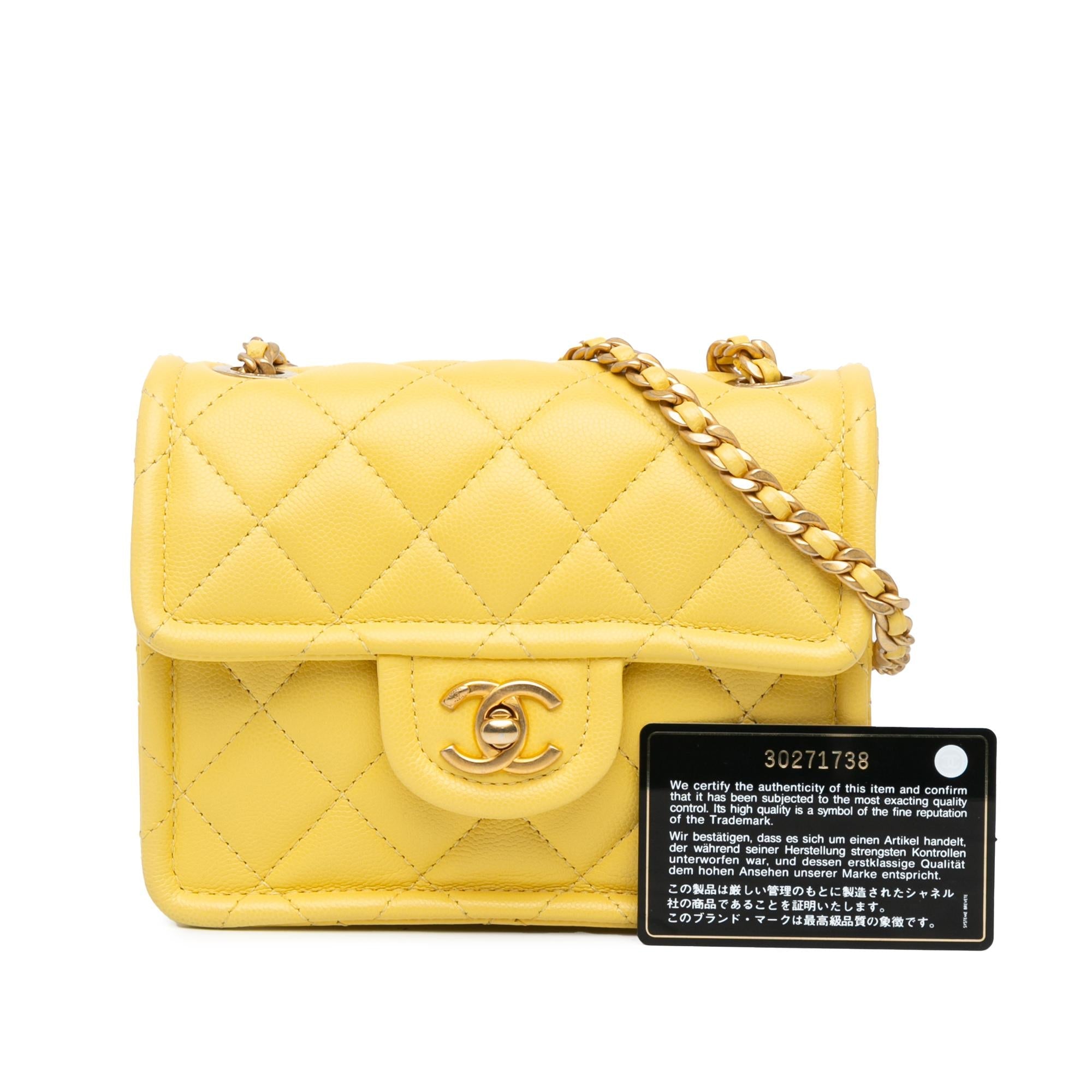Chanel Mini Quilted Caviar Sweet Classic Flap (SHG-7qkTJa)