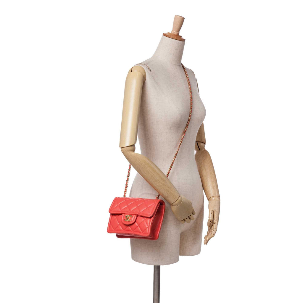 Chanel Mini Quilted Caviar Sweet Classic Flap