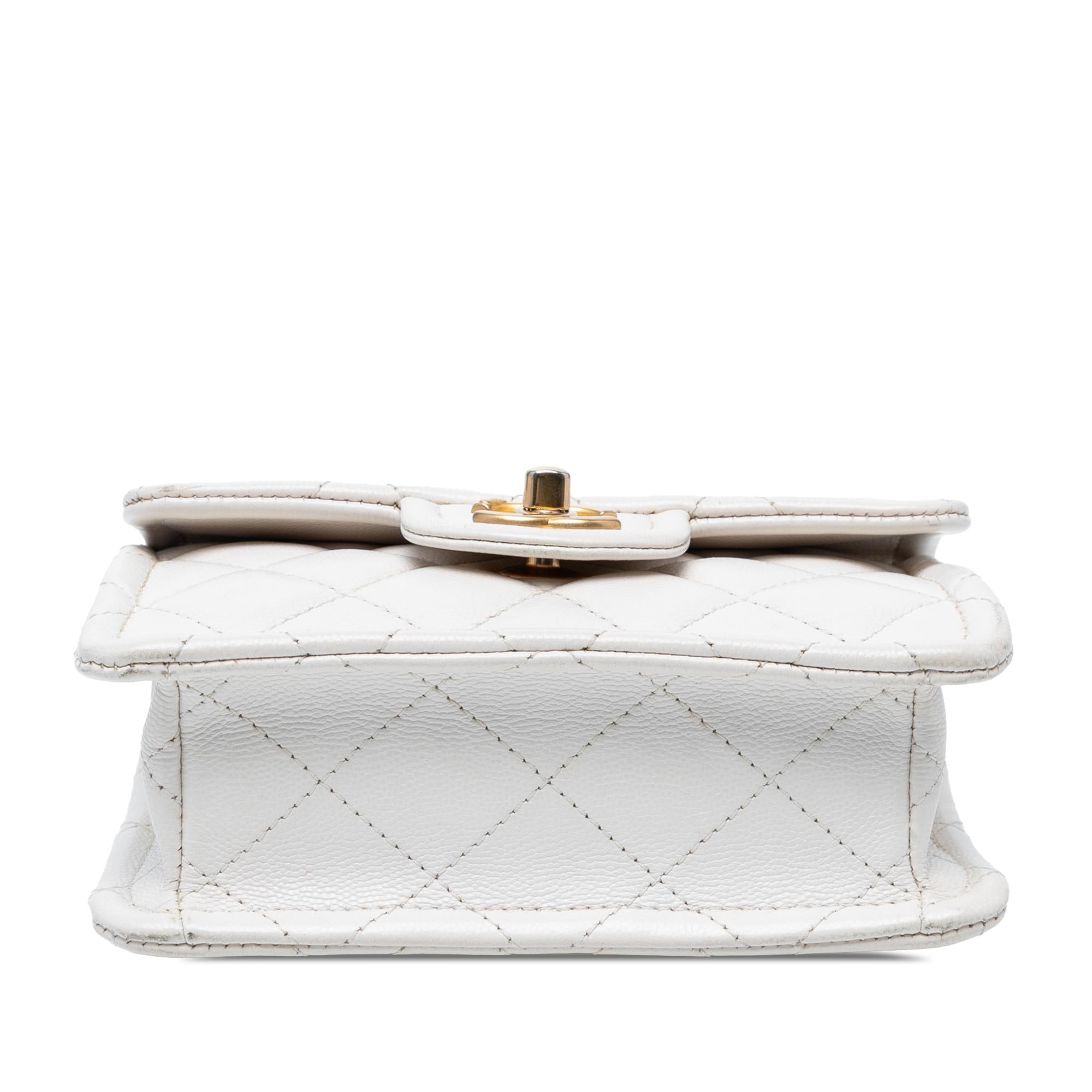 Chanel Mini Quilted Caviar Sweet Flap