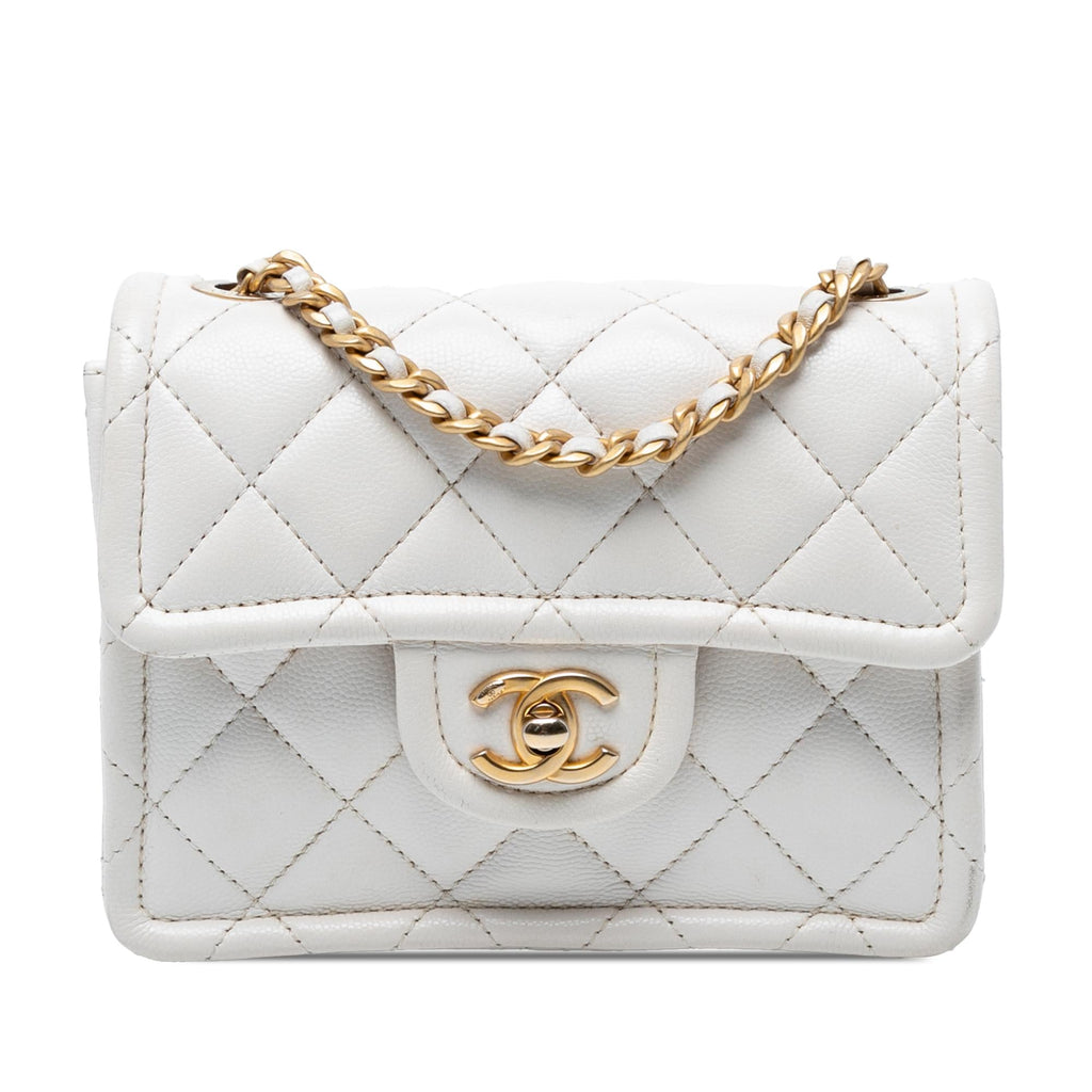 Chanel Mini Quilted Caviar Sweet Flap