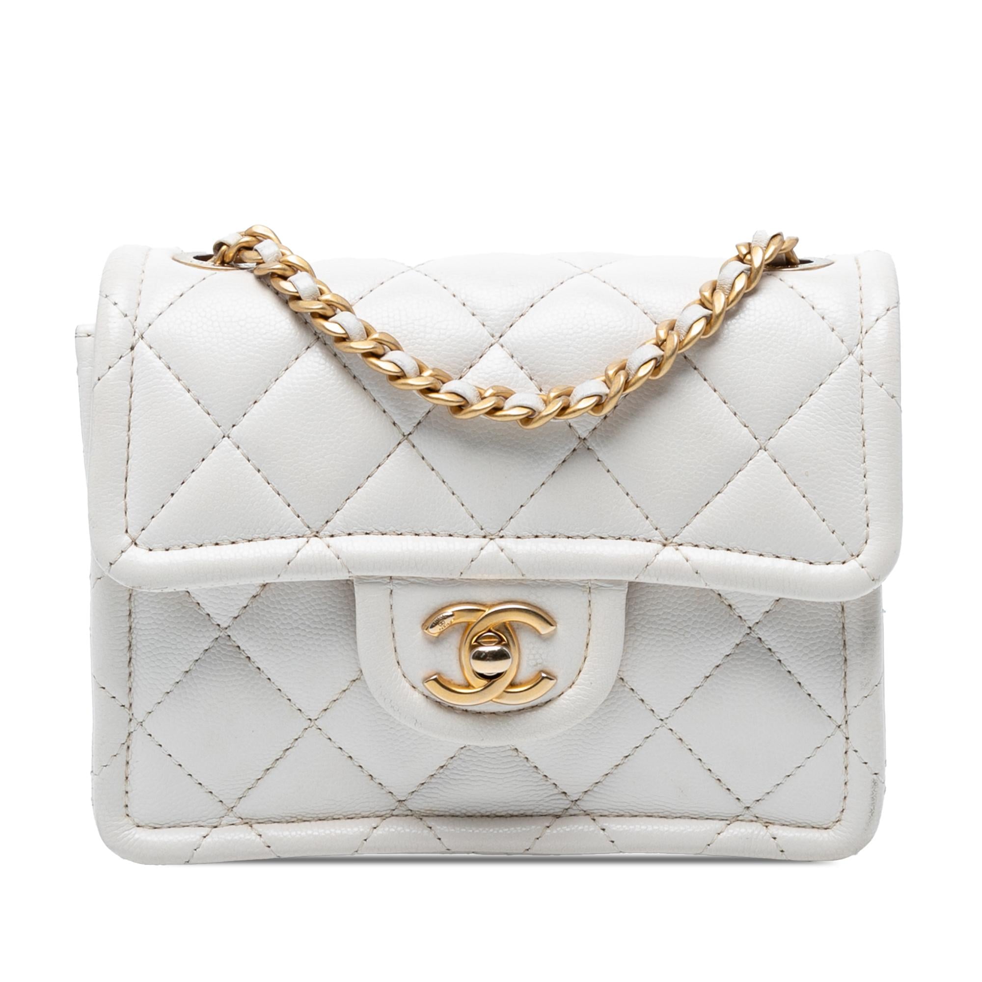 Chanel Mini Quilted Caviar Sweet Flap