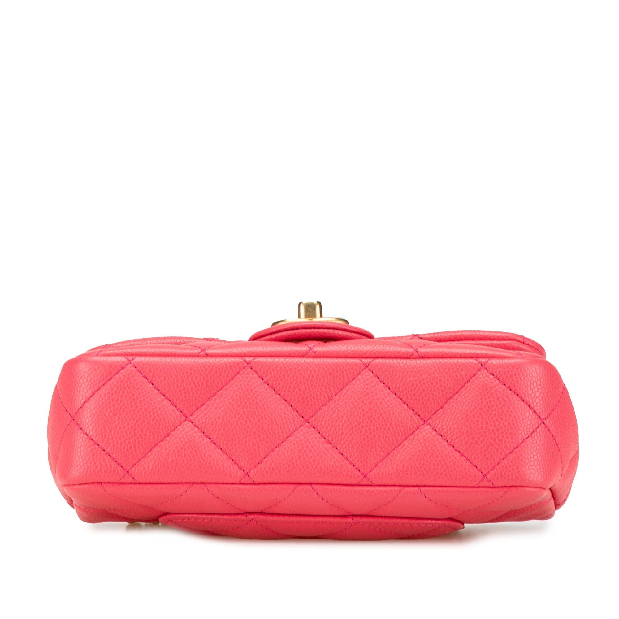 Chanel Mini Quilted Caviar Sweetheart Flap