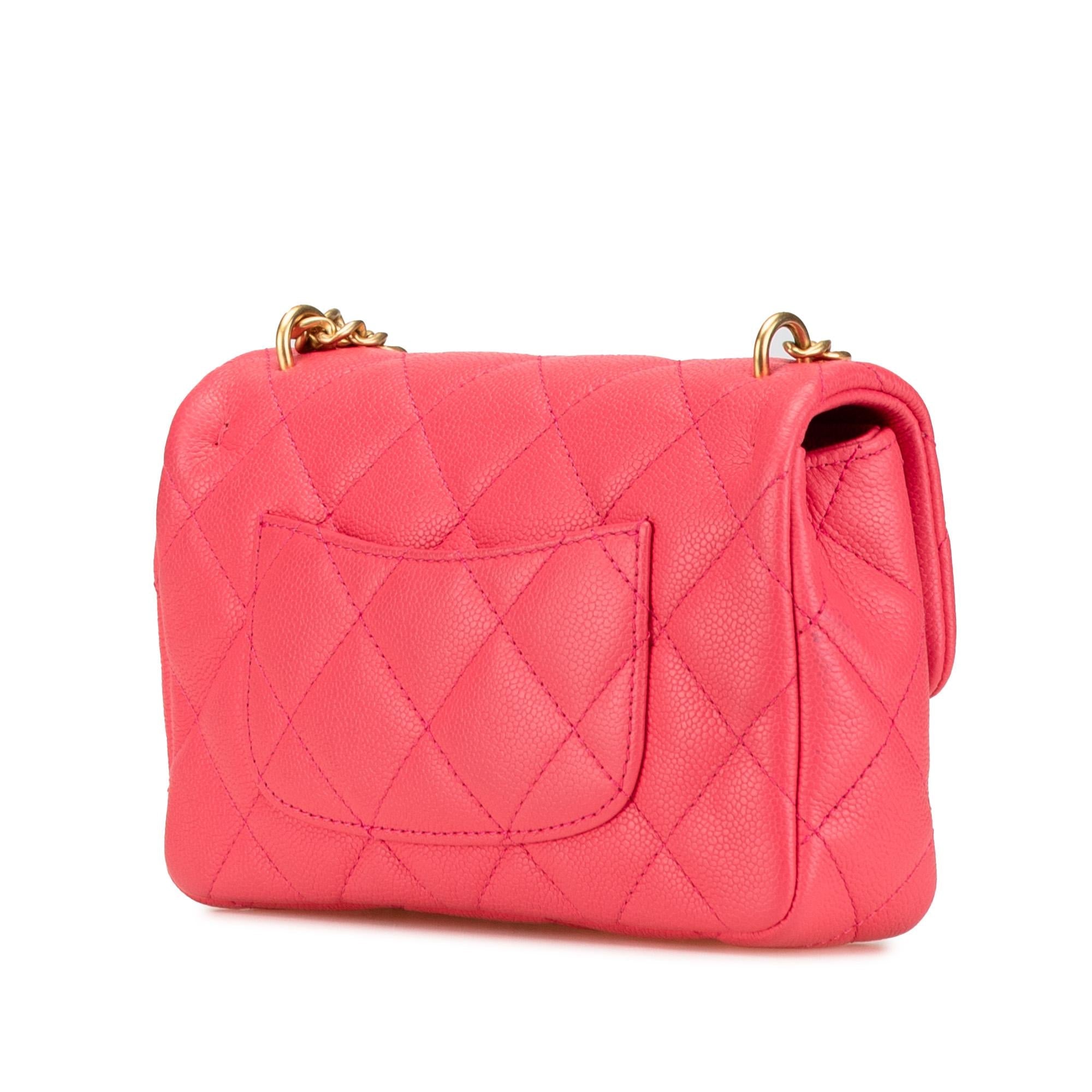 Chanel Mini Quilted Caviar Sweetheart Flap