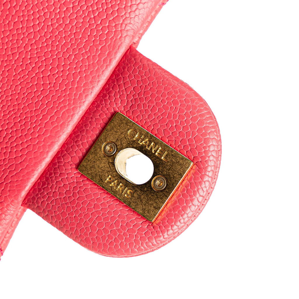 Chanel Mini Quilted Caviar Sweetheart Flap