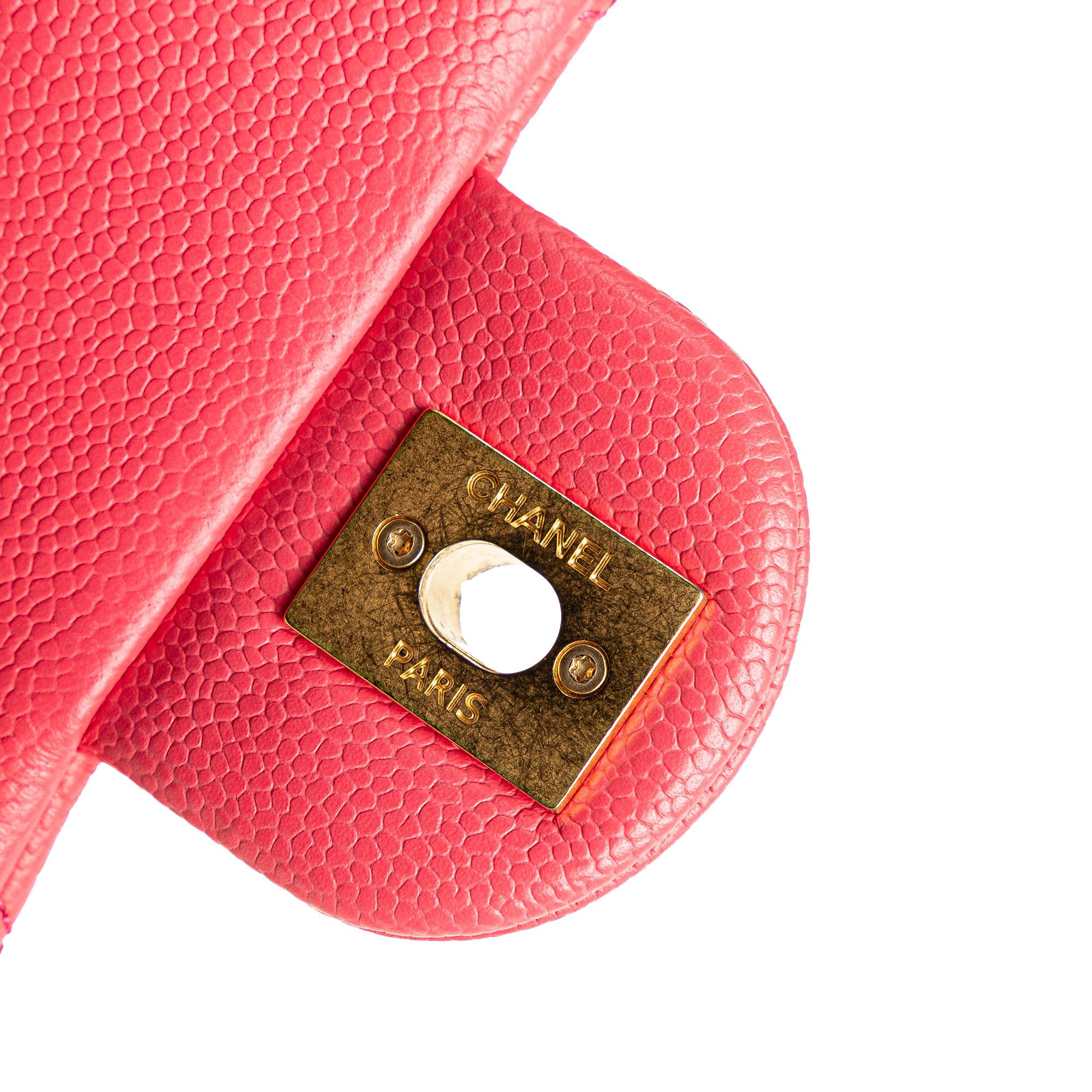 Chanel Mini Quilted Caviar Sweetheart Flap