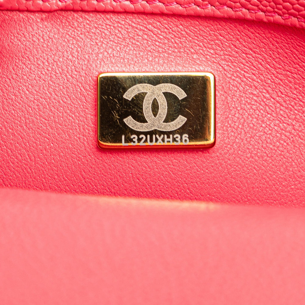 Chanel Mini Quilted Caviar Sweetheart Flap
