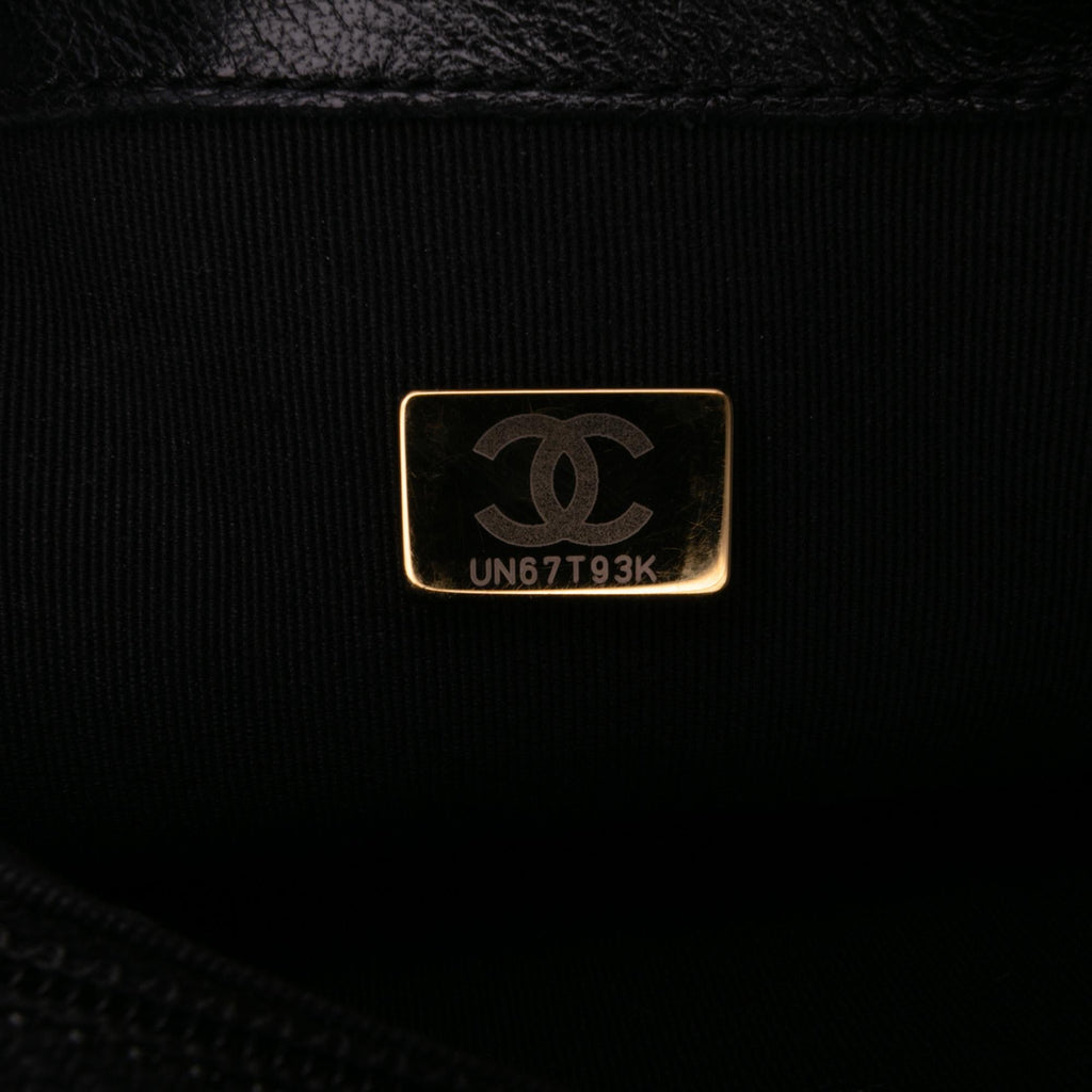 Chanel Mini Quilted Lambskin Bijoux Logo Chain Square Flap