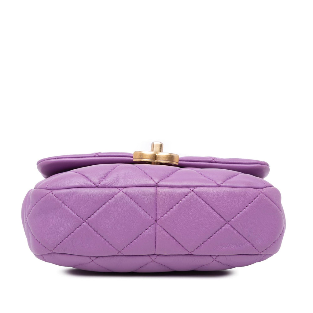 Chanel Mini Quilted Lambskin Candy Chain Flap