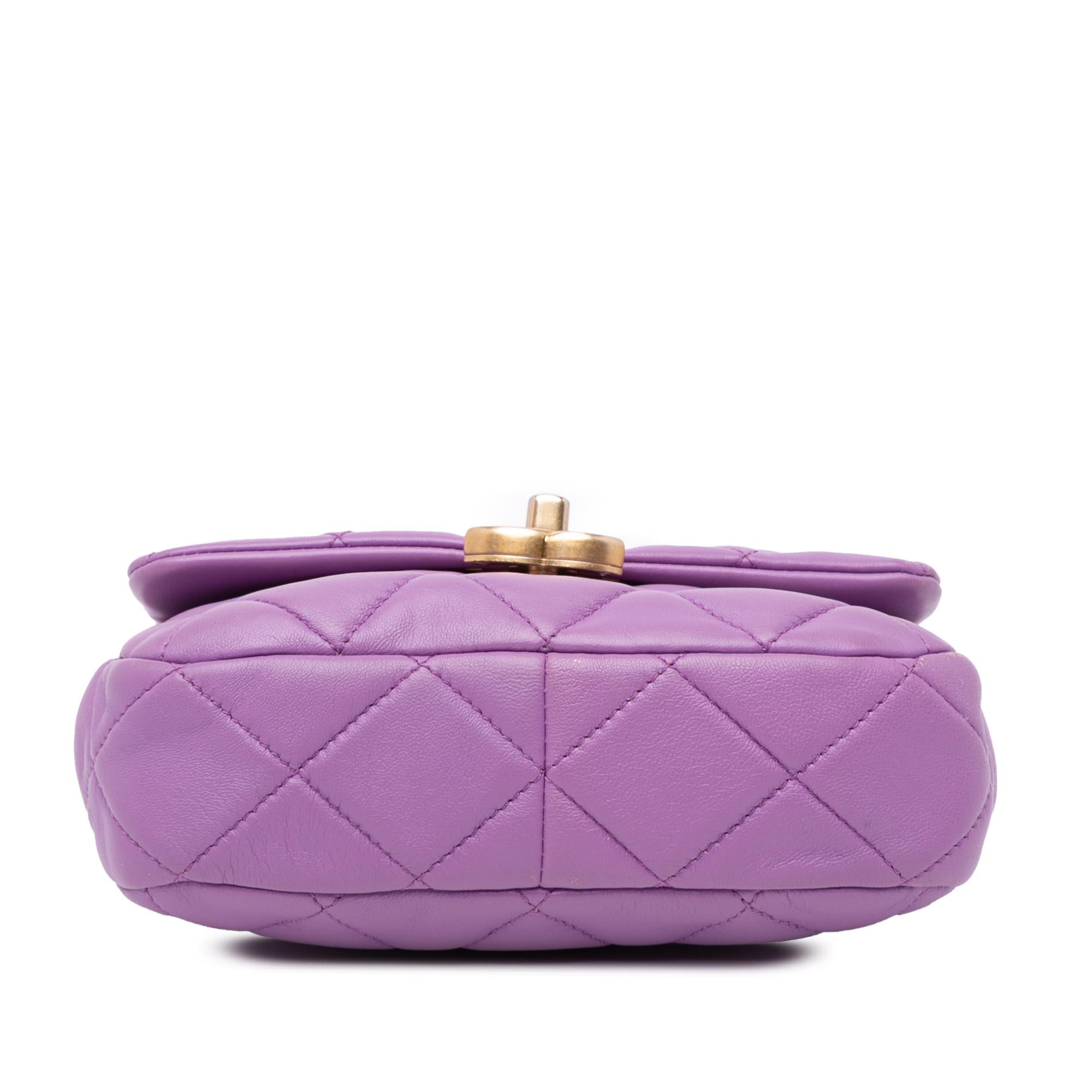 Chanel Mini Quilted Lambskin Candy Chain Flap