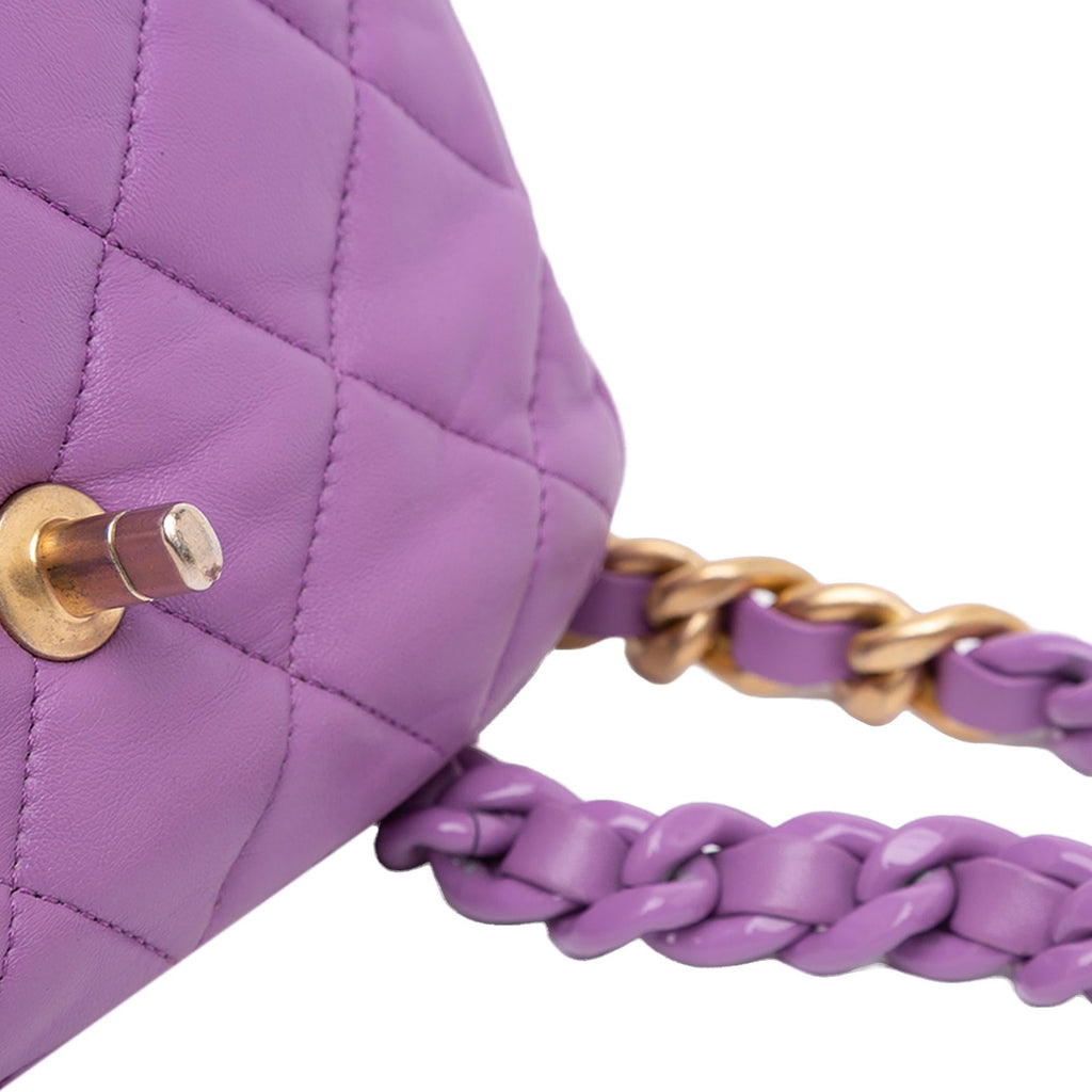 Chanel Mini Quilted Lambskin Candy Chain Flap