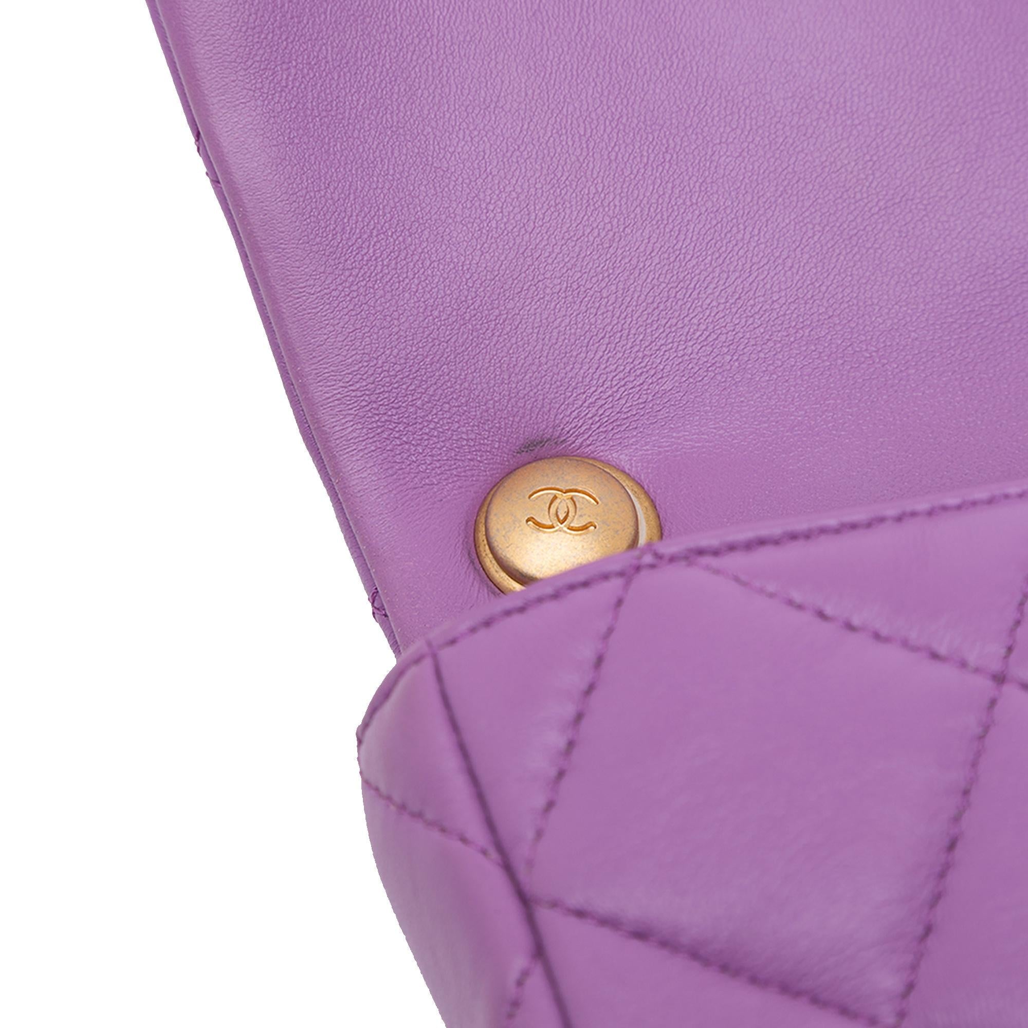 Chanel Mini Quilted Lambskin Candy Chain Flap