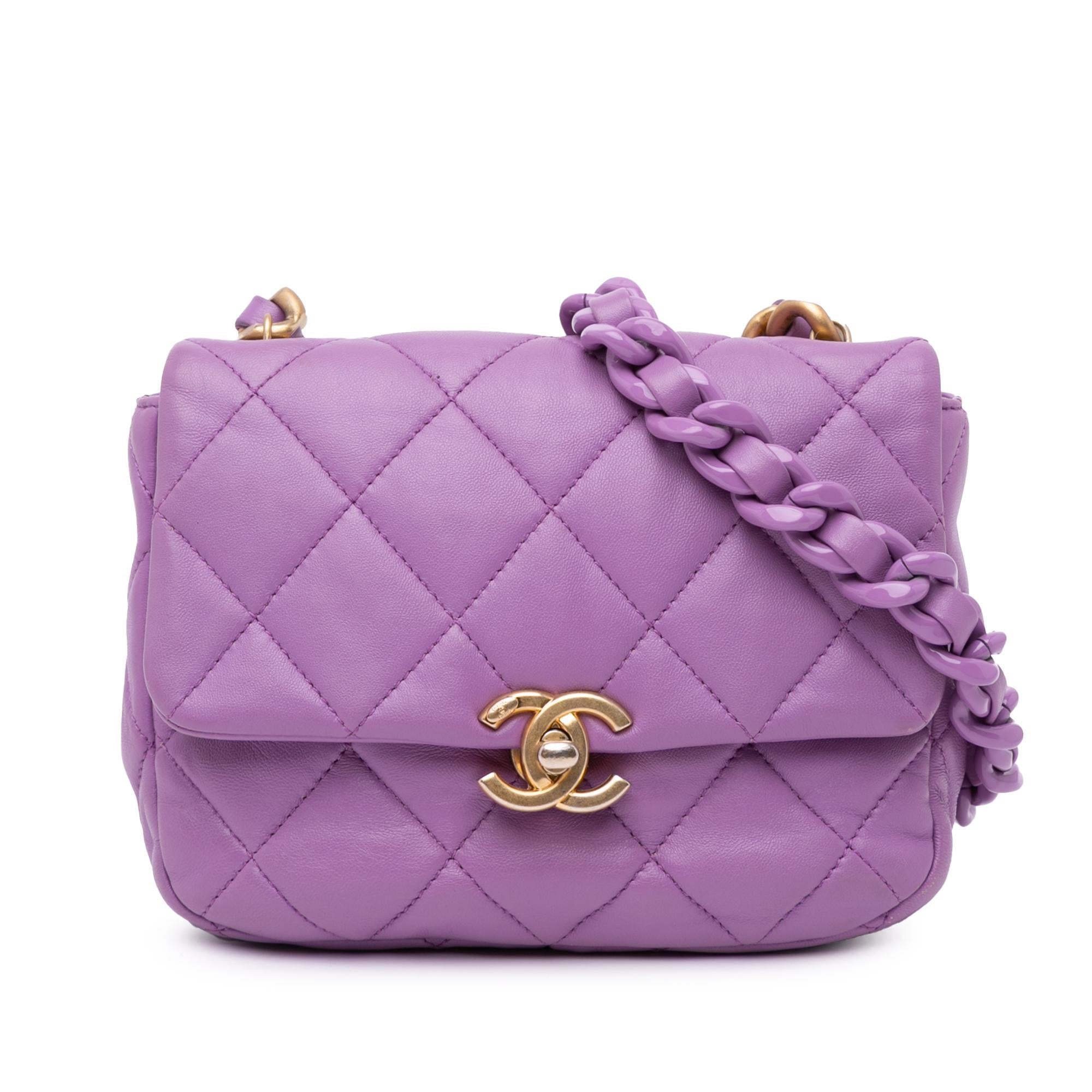 Chanel Mini Quilted Lambskin Candy Chain Flap